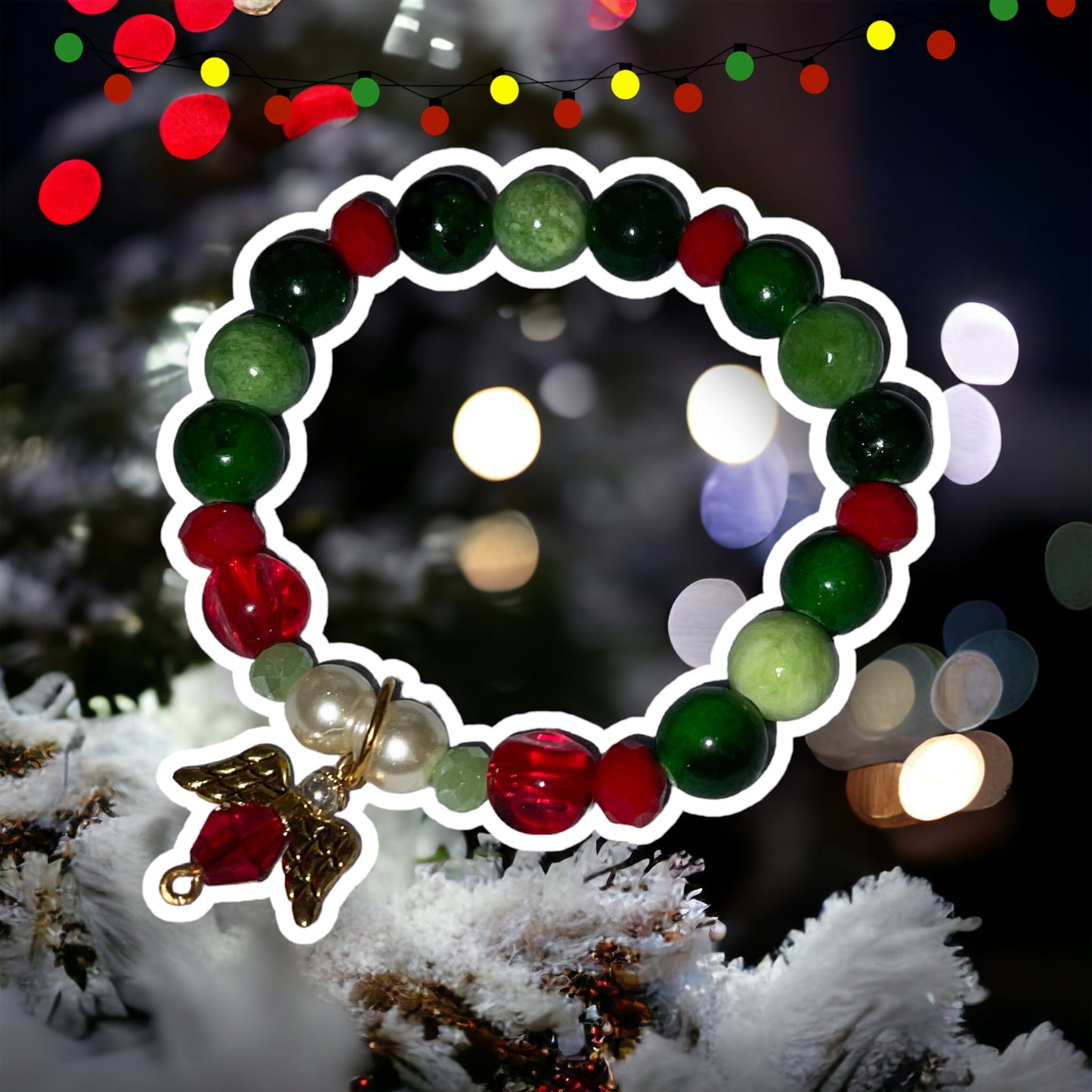 Christmas Angel Bracelet