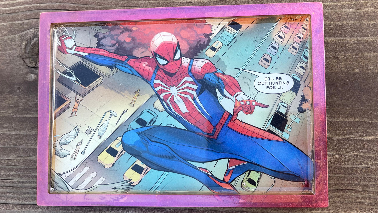 “Hunting” Comic Book Resin Tray