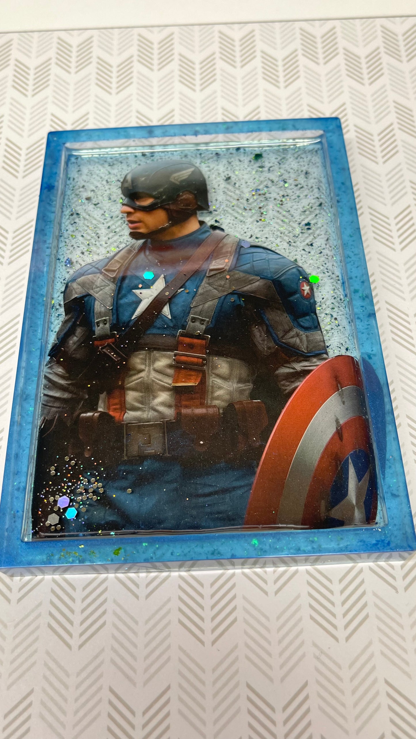 “Soldier” Comic Book Resin Tray