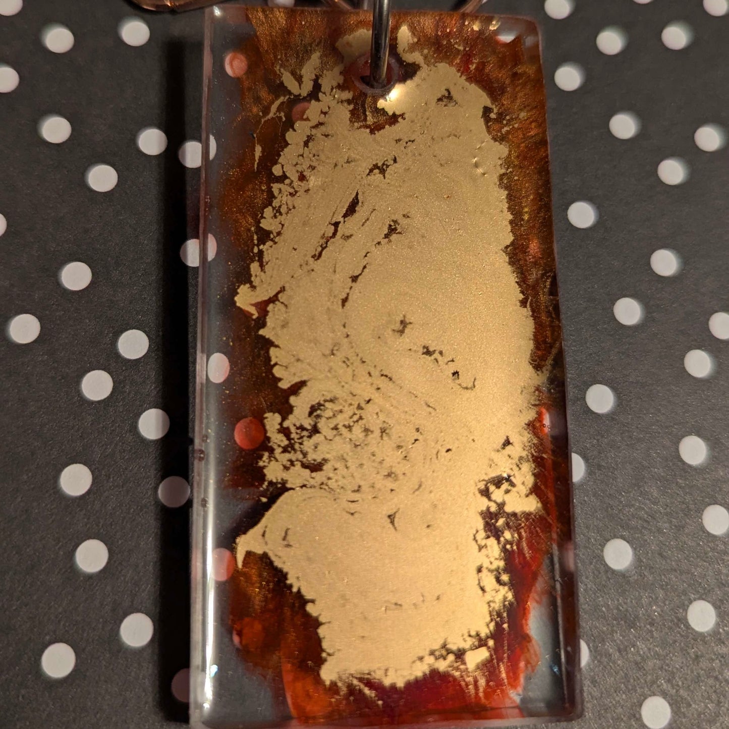 Nuclear Soda Comic Book Resin Keychain