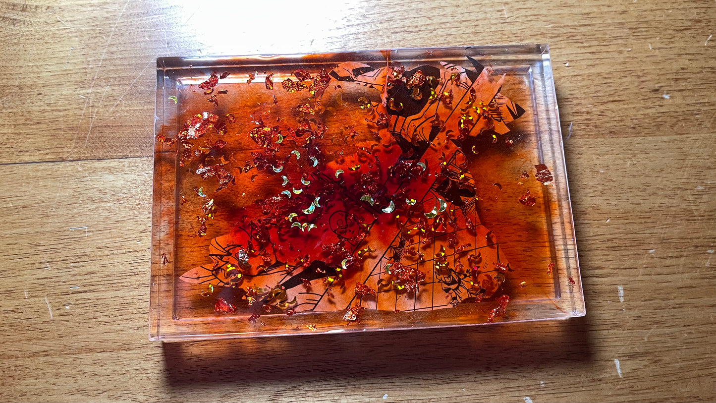 In Flight Manga Resin Tray