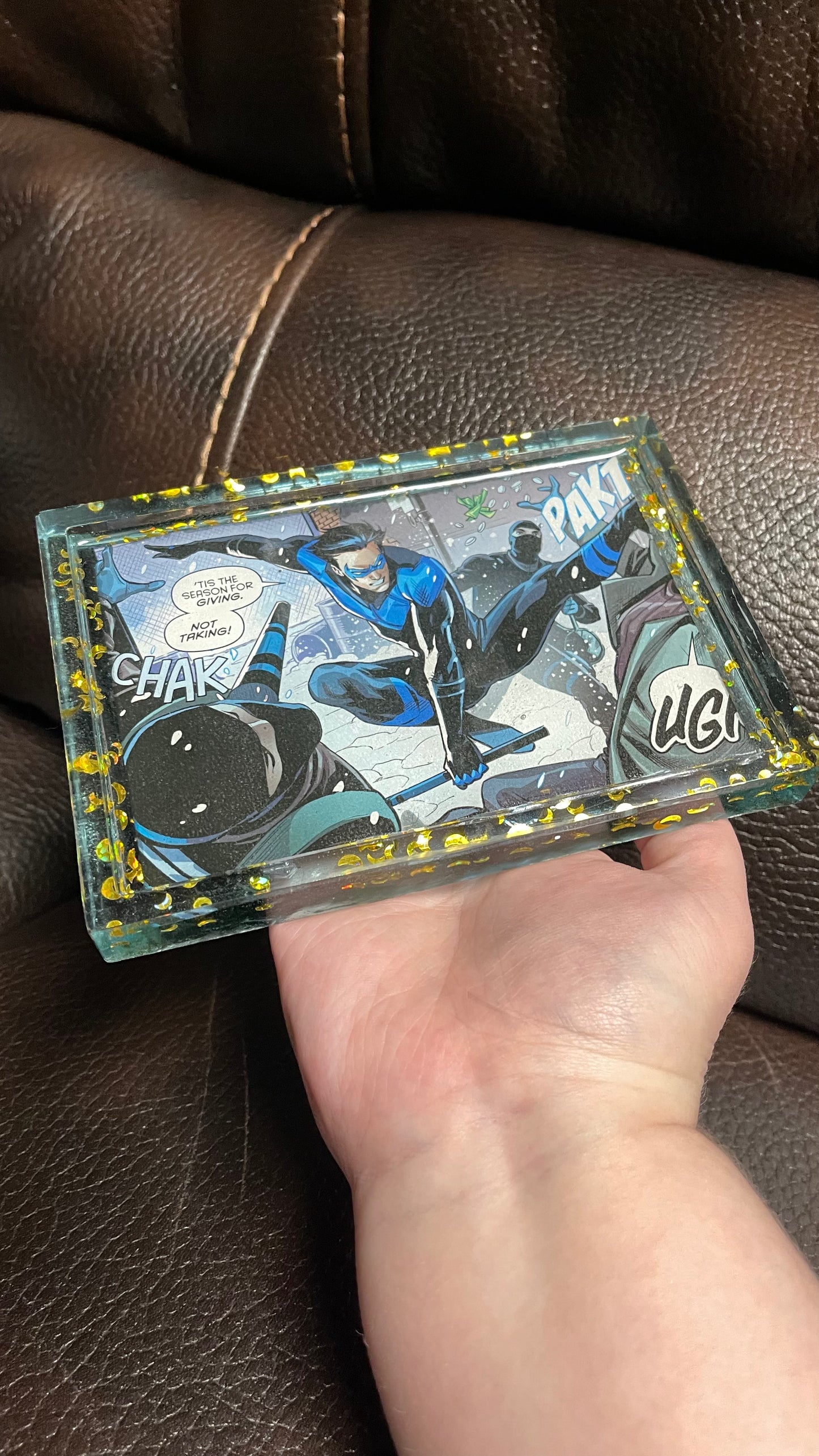 “Wings of Night” Comic Book Resin Tray