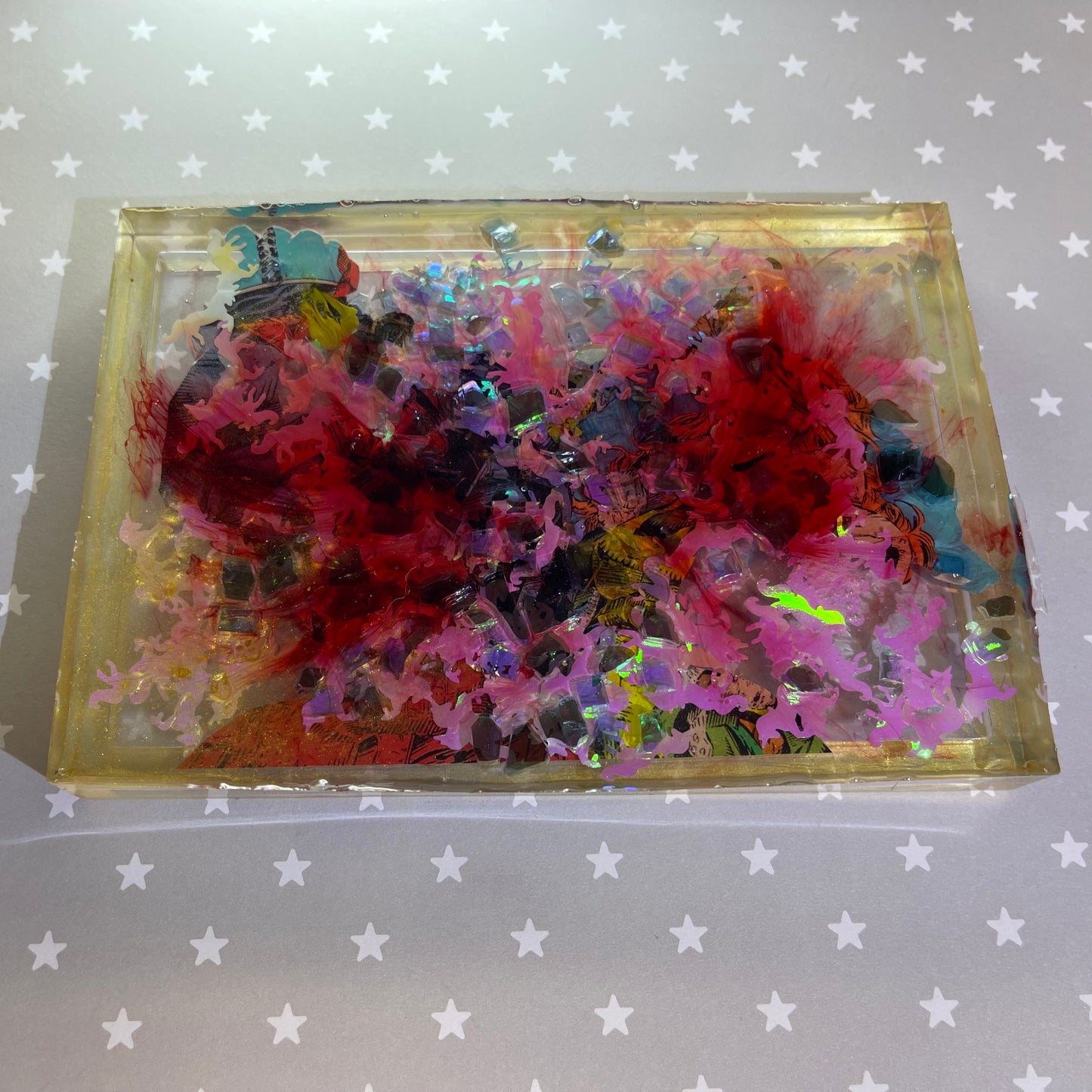 Red Mercenary Resin Tray