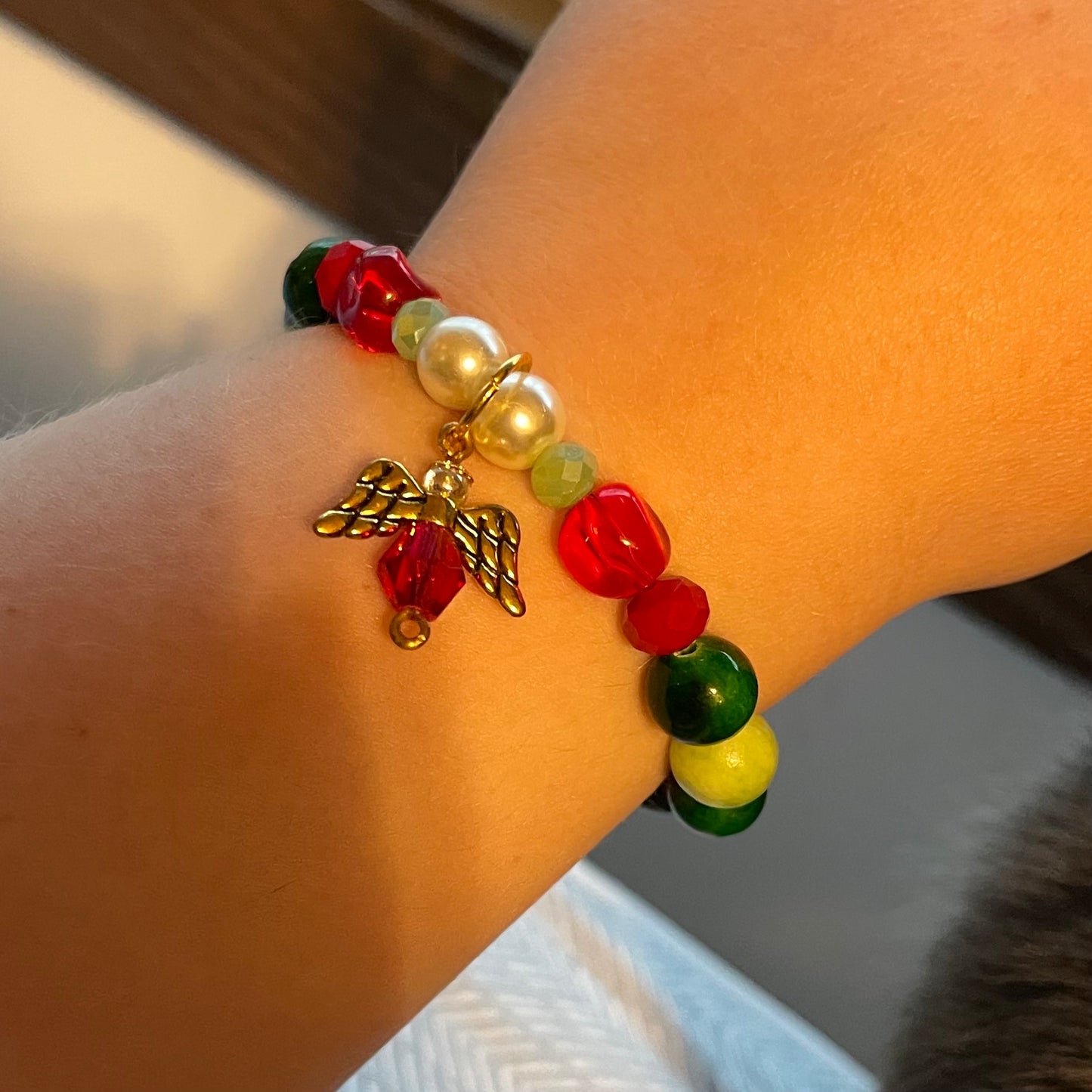 Christmas Angel Bracelet