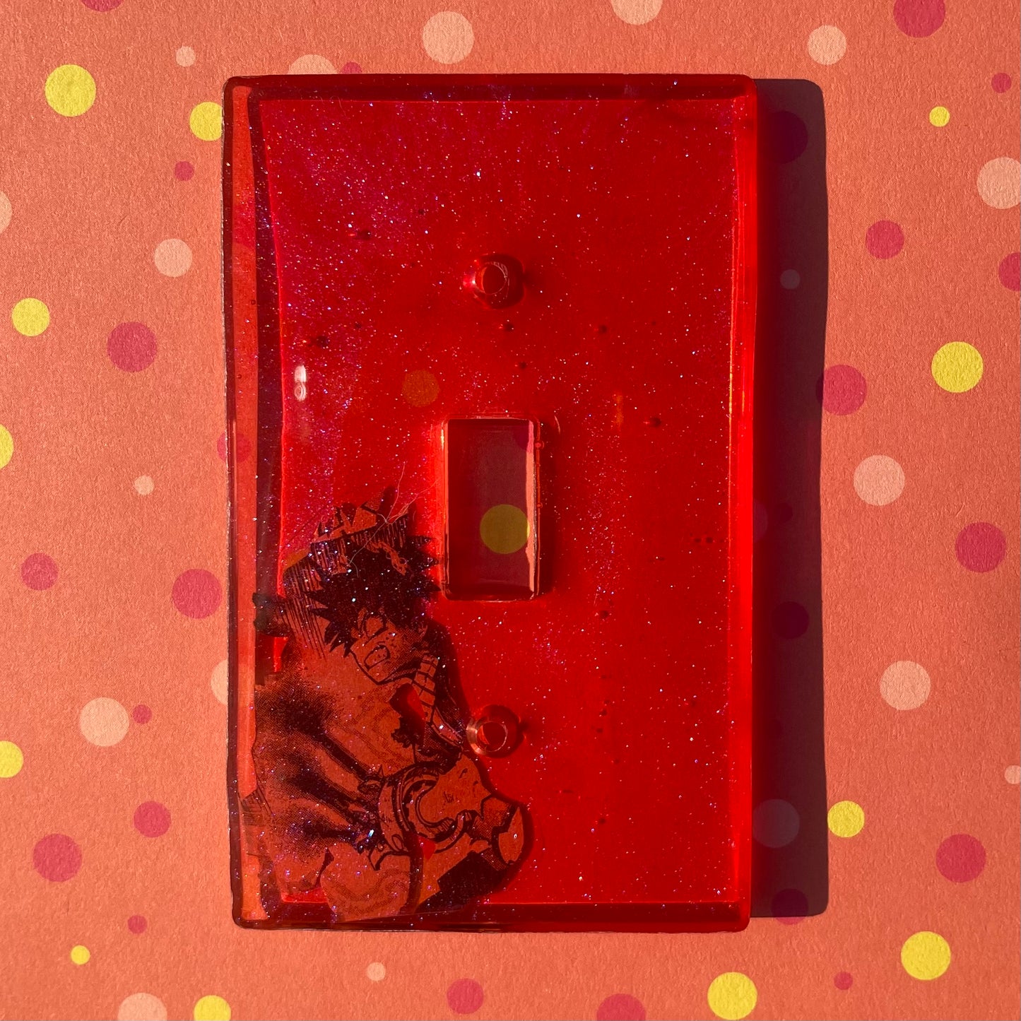“Heroic” Manga Resin Light Switch Cover