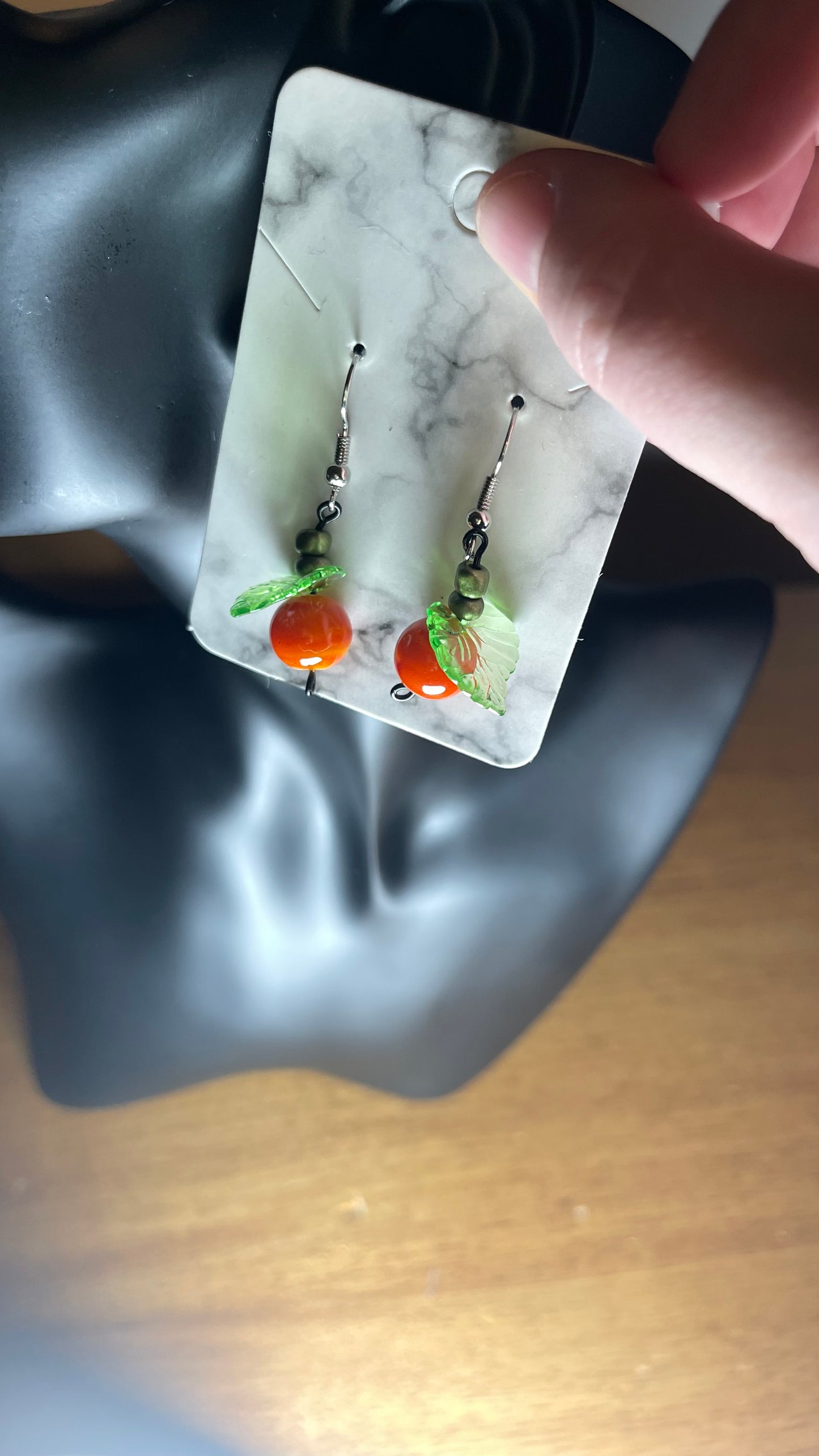 Pretty Pumpkin Patch Earrings