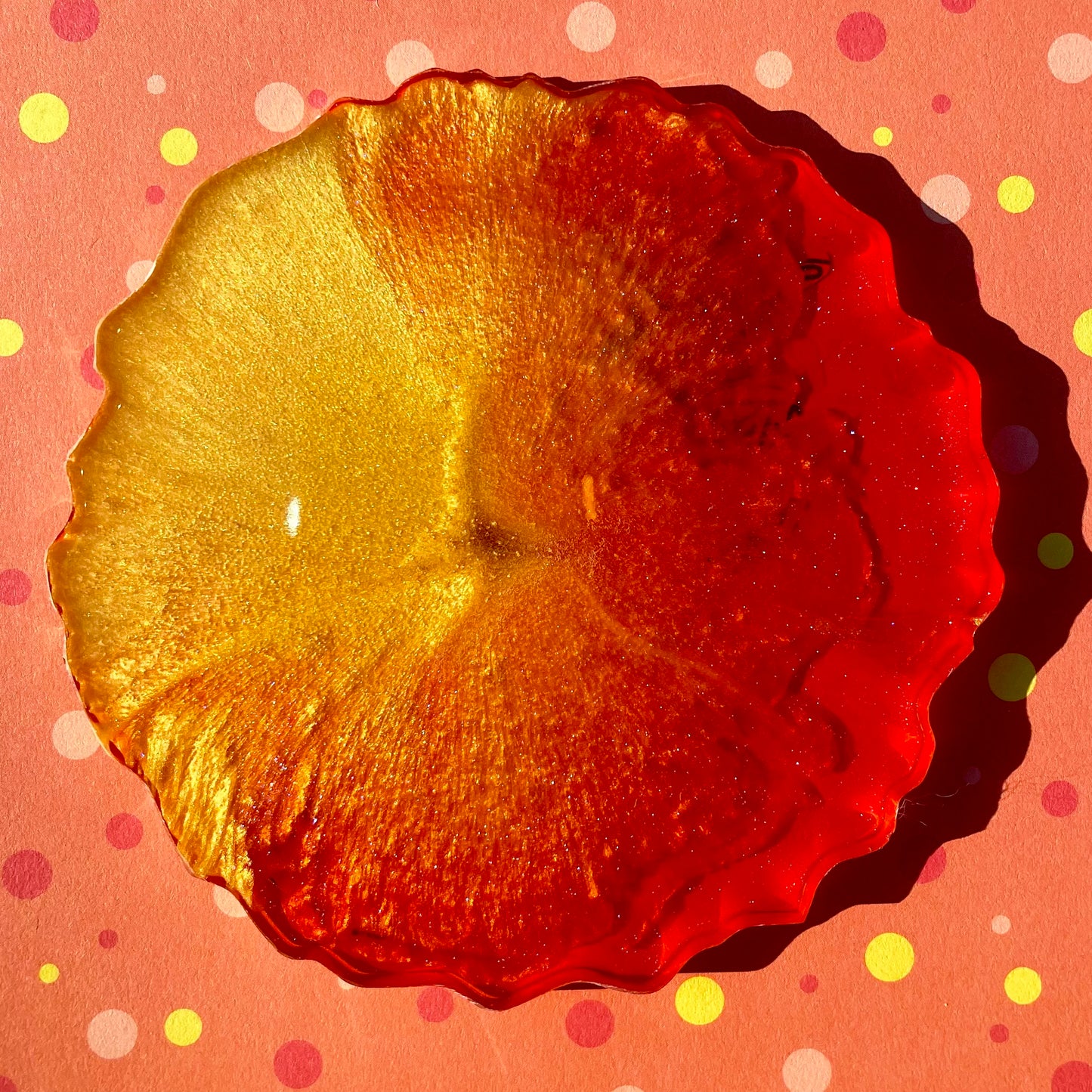 “Amazing” Comic Book Resin Coaster