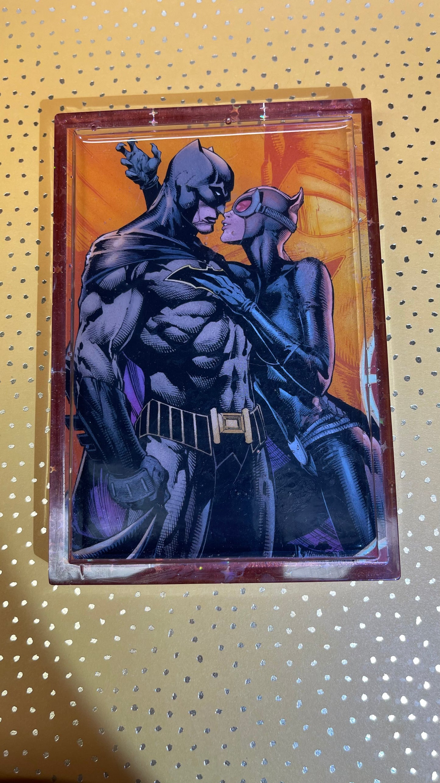 “Cat Got Your Tongue?” Comic Book Resin Tray