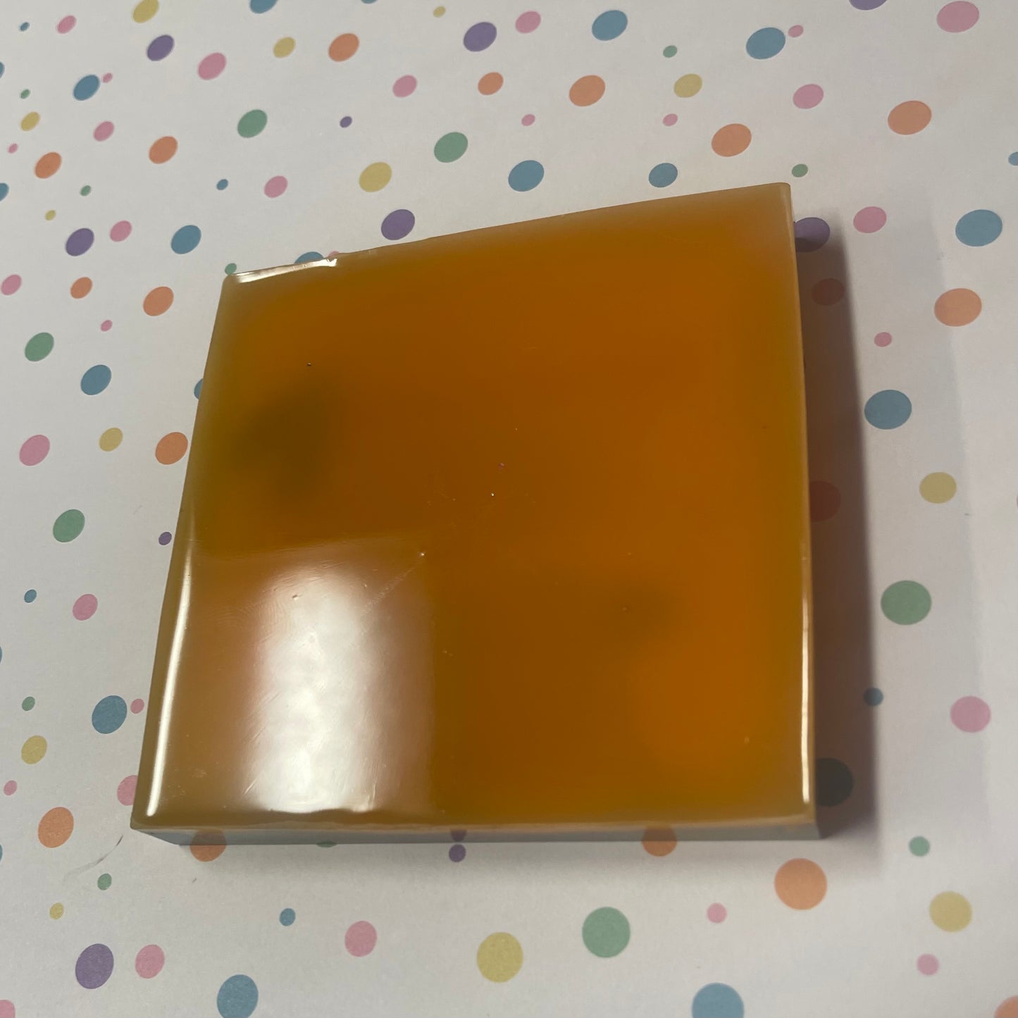 “Go fast!” Recycled Comic Book Resin Coaster