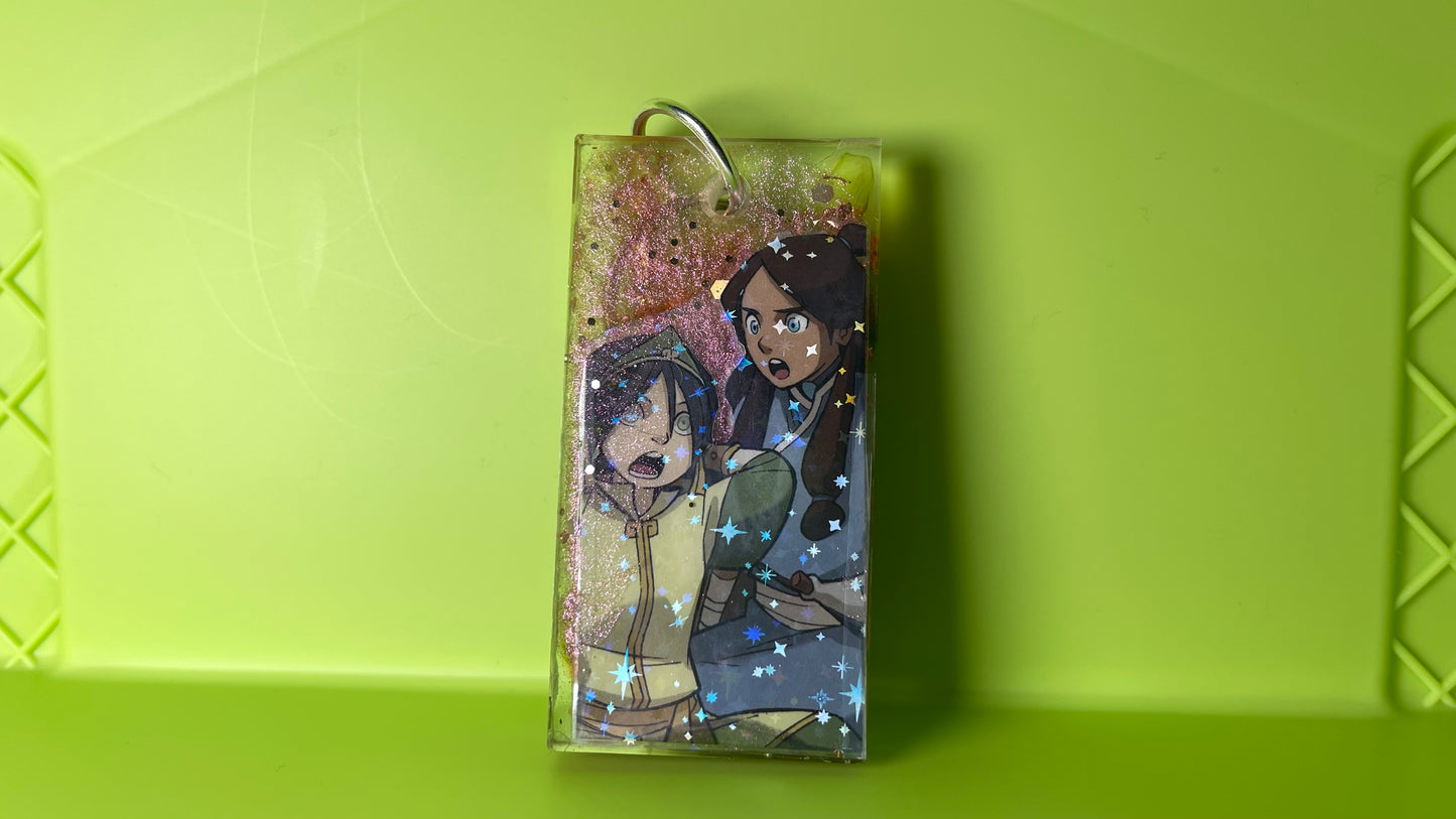 “Elemental” Double-Sided Keychain