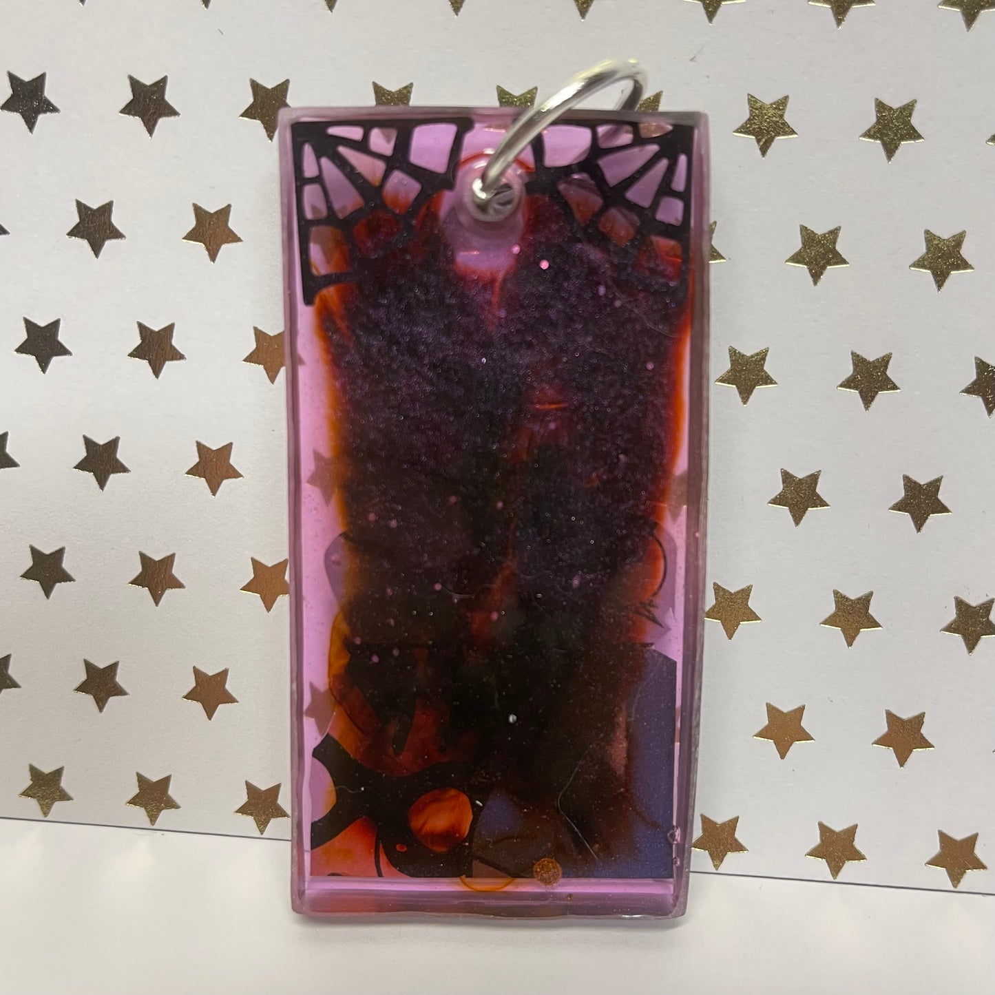 “Un-Merry Christmas” Comic Book Resin Keychain