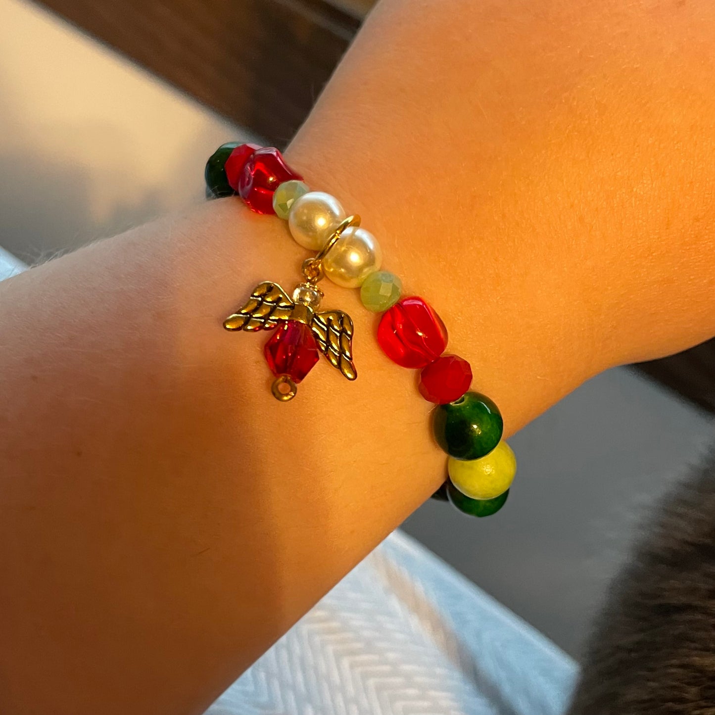 Christmas Angel Bracelet