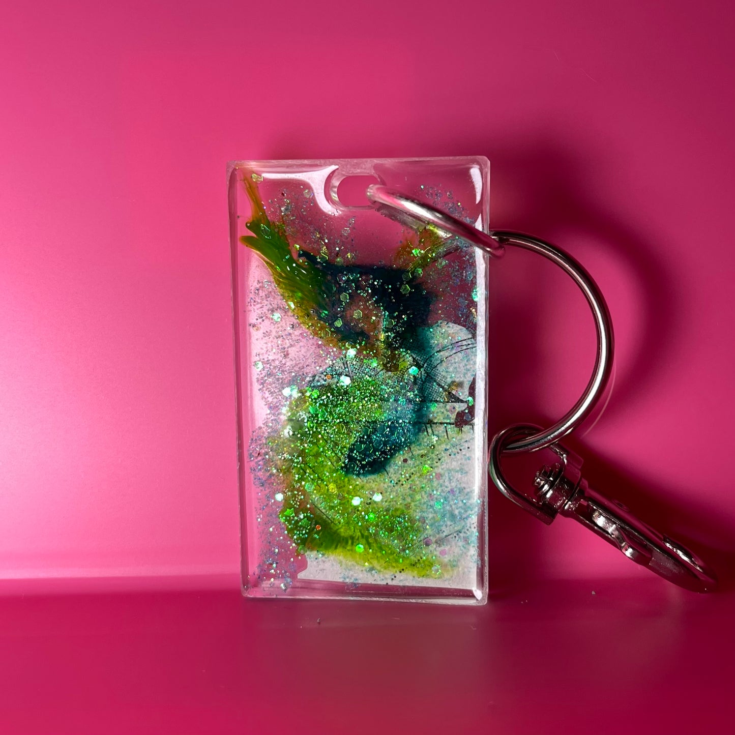 “Cousins” Mini Resin Keychain