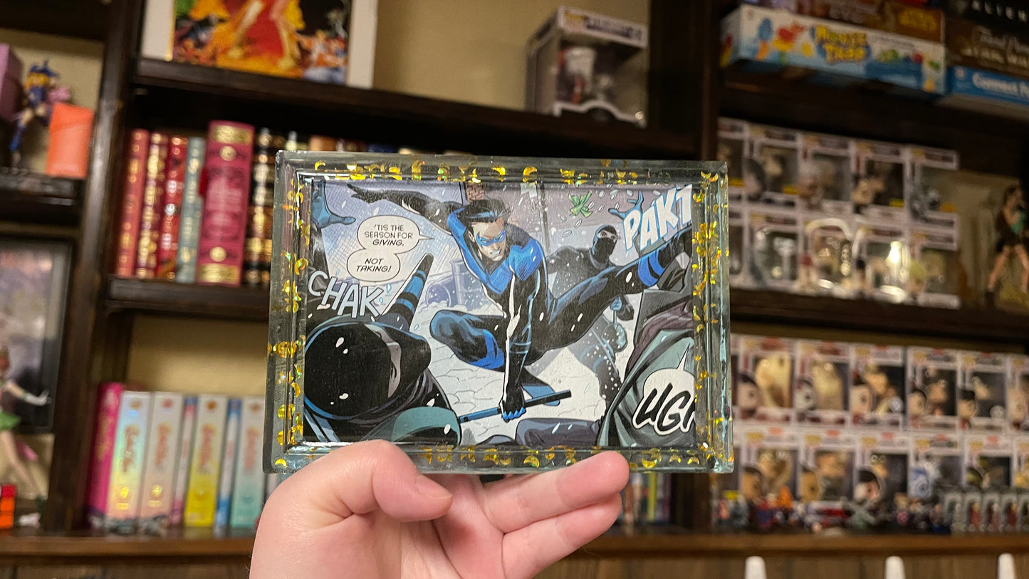 “Wings of Night” Comic Book Resin Tray