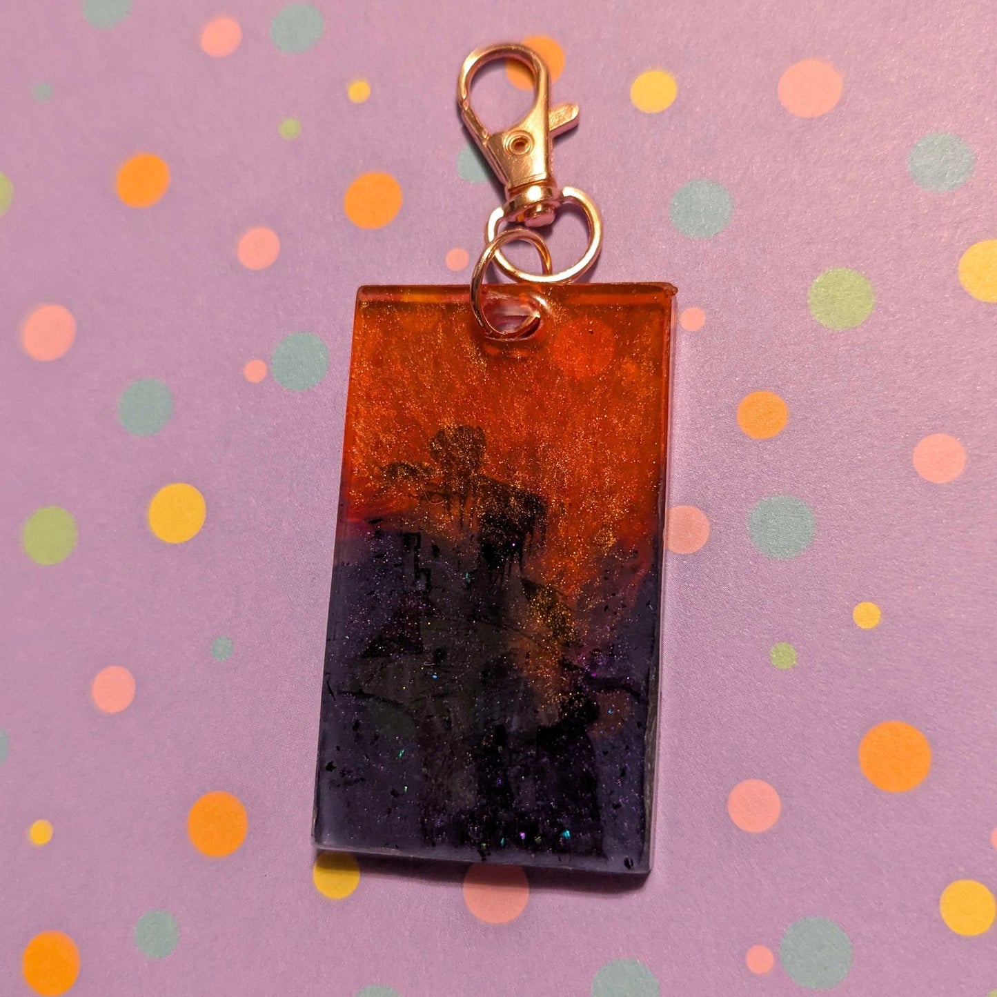 “Brotherly Destiny” Manga Resin Mini Keychain