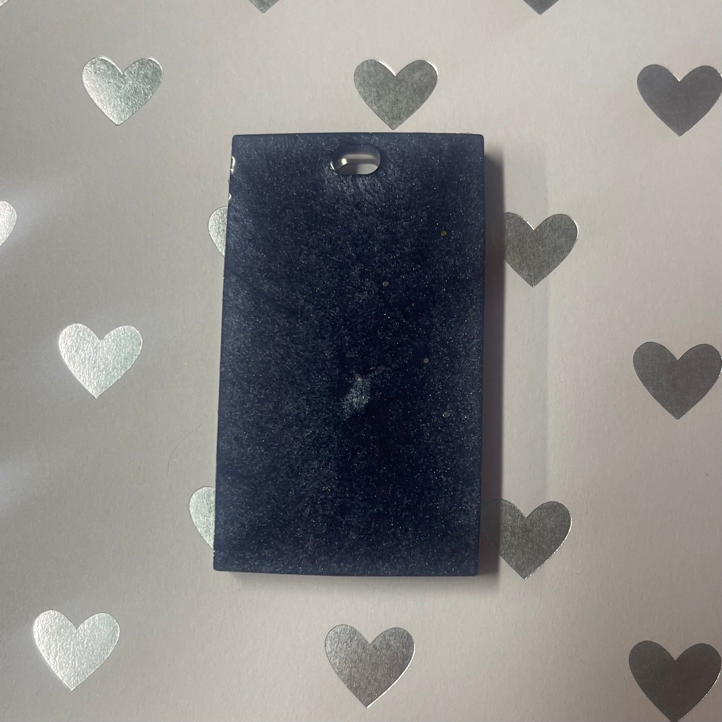 Blue Manga Resin Mini Keychain