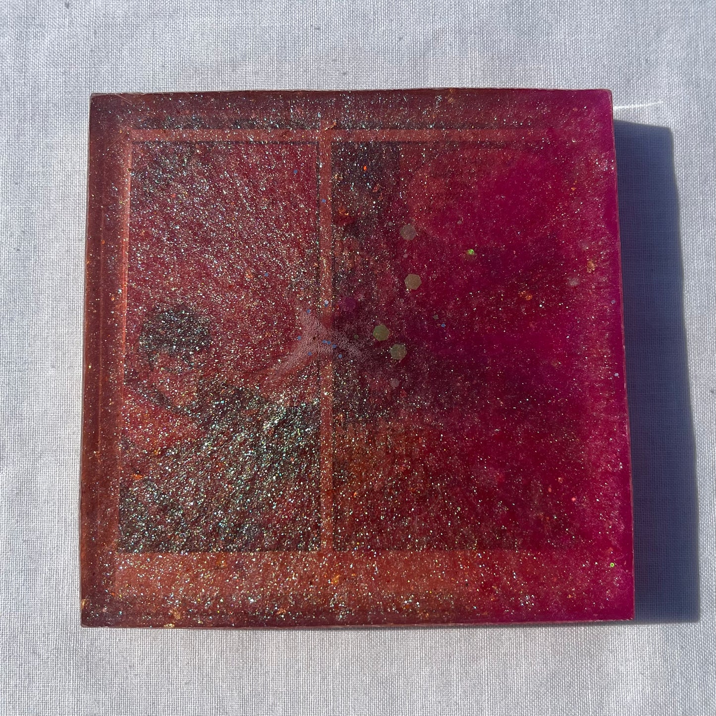 Clown Girl Comic Book Coaster