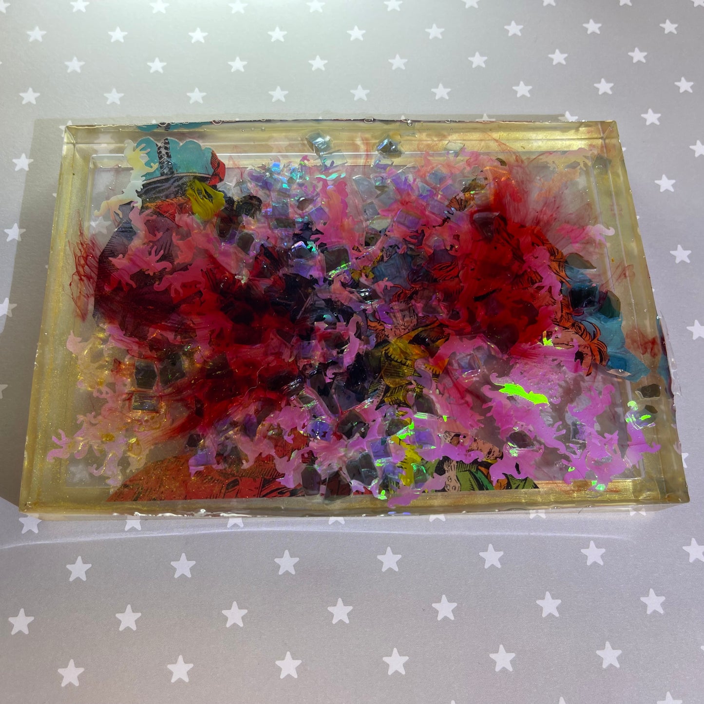 Red Mercenary Resin Tray