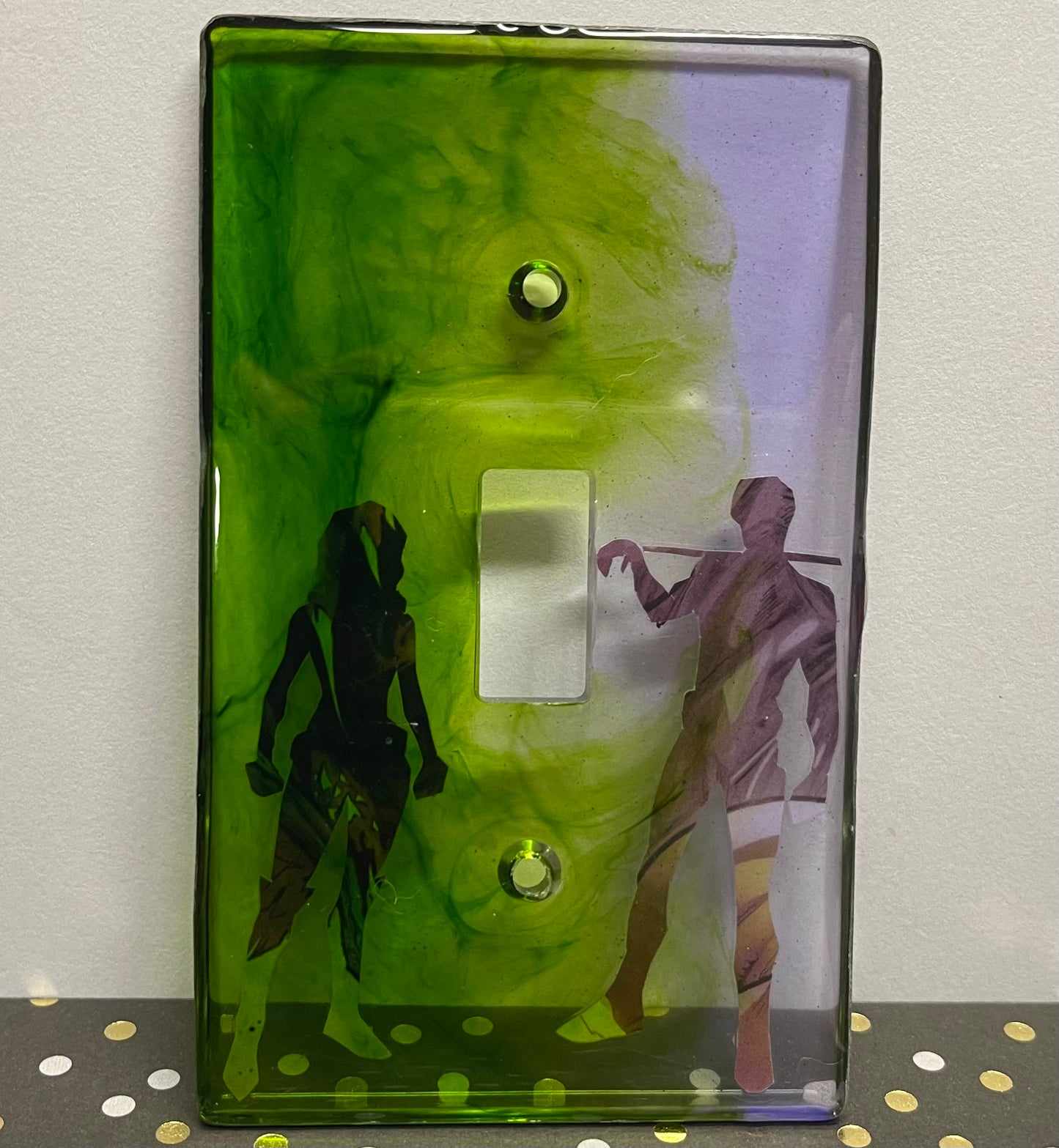 “Mutant Lovers” Comic Book Resin Light Switch