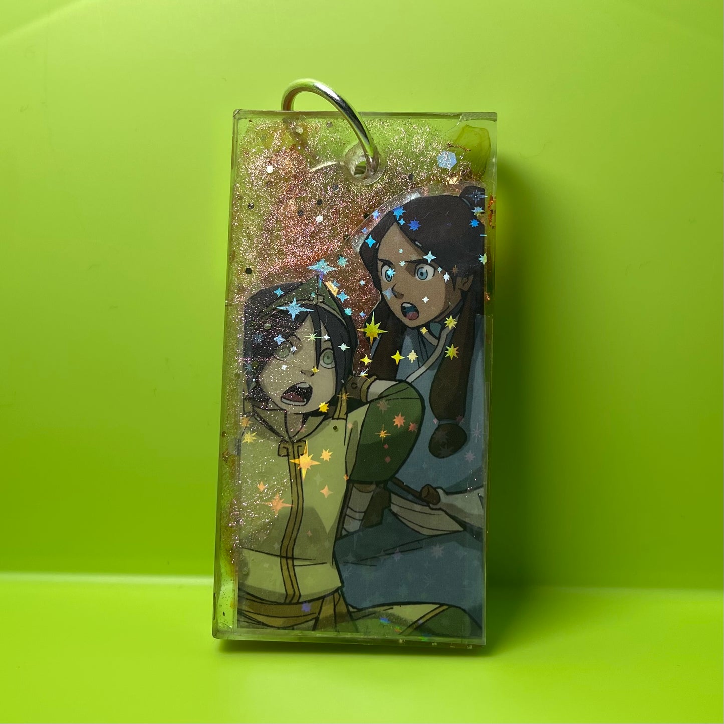 “Elemental” Double-Sided Keychain