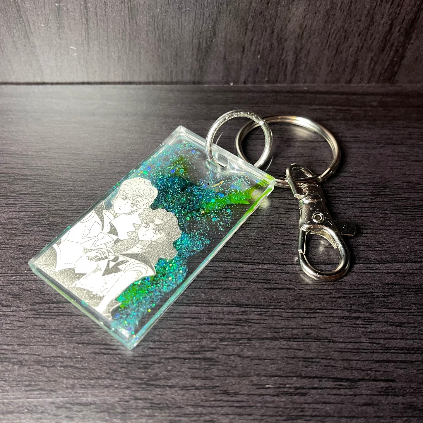 “Cousins” Mini Resin Keychain