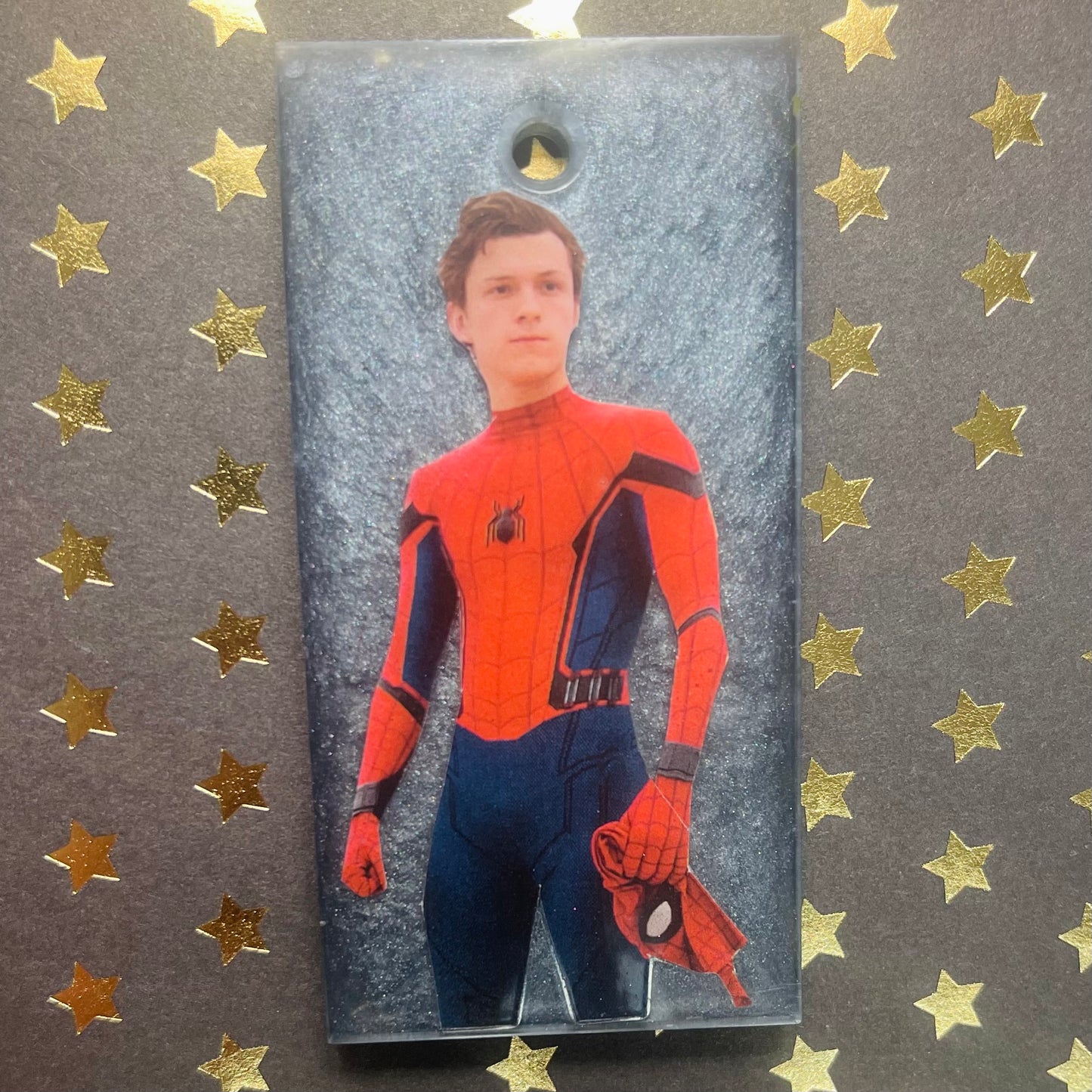 “Menace!” Comic Book Resin Keychain