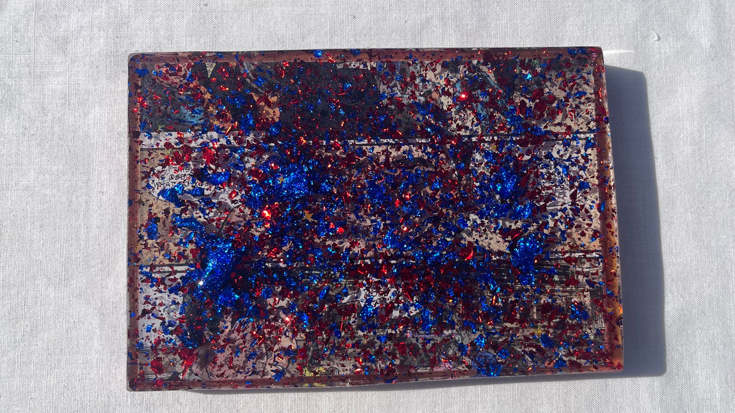 “Hunting” Comic Book Resin Tray