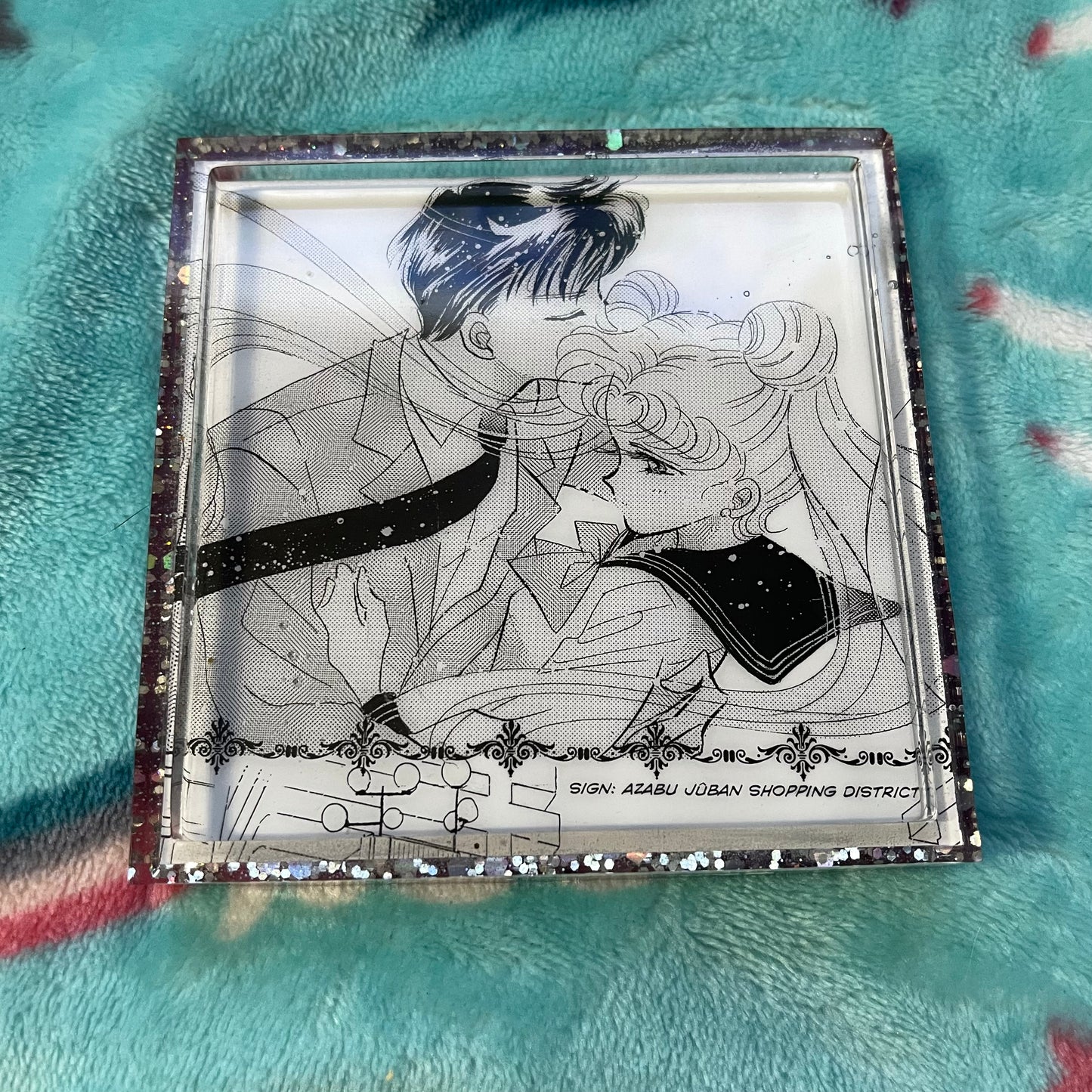 Moon Bunny Girl Coaster