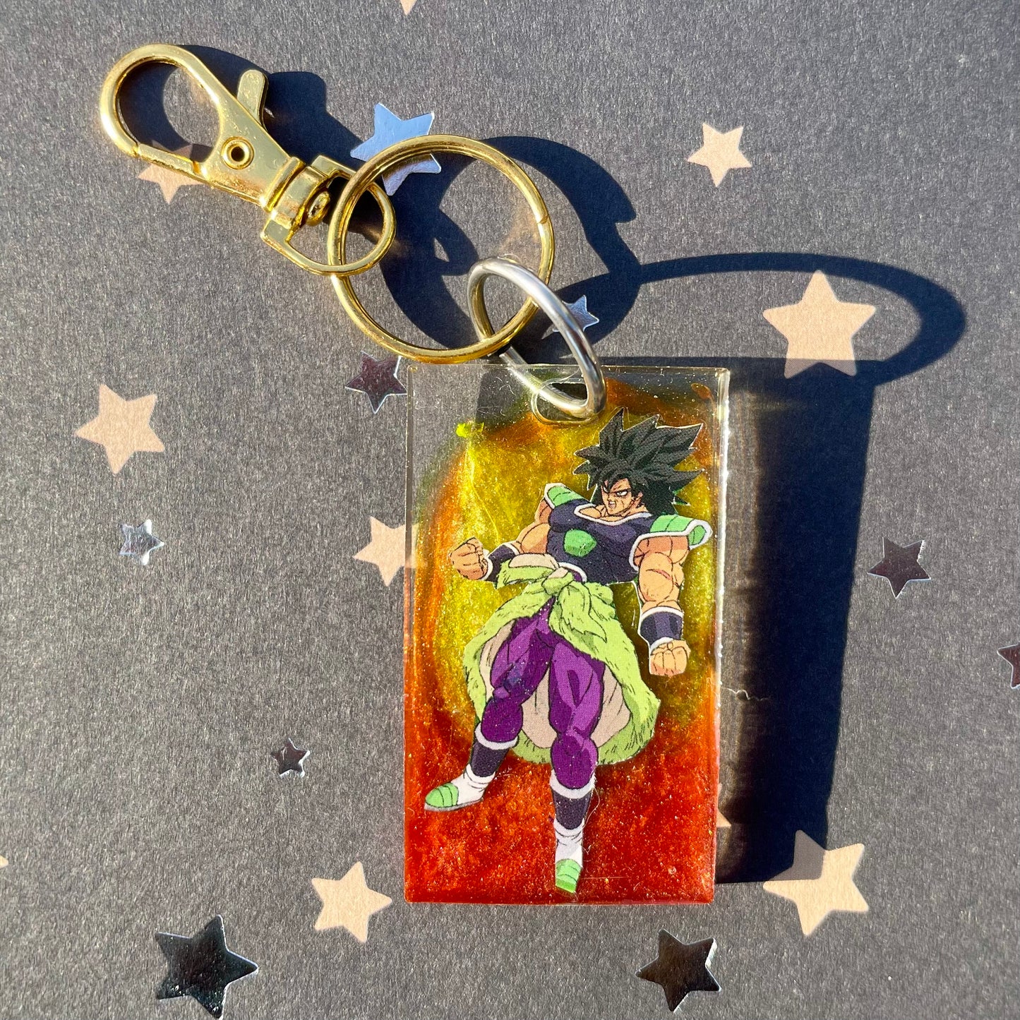 “Broccoli” Manga Resin Mini Keychain