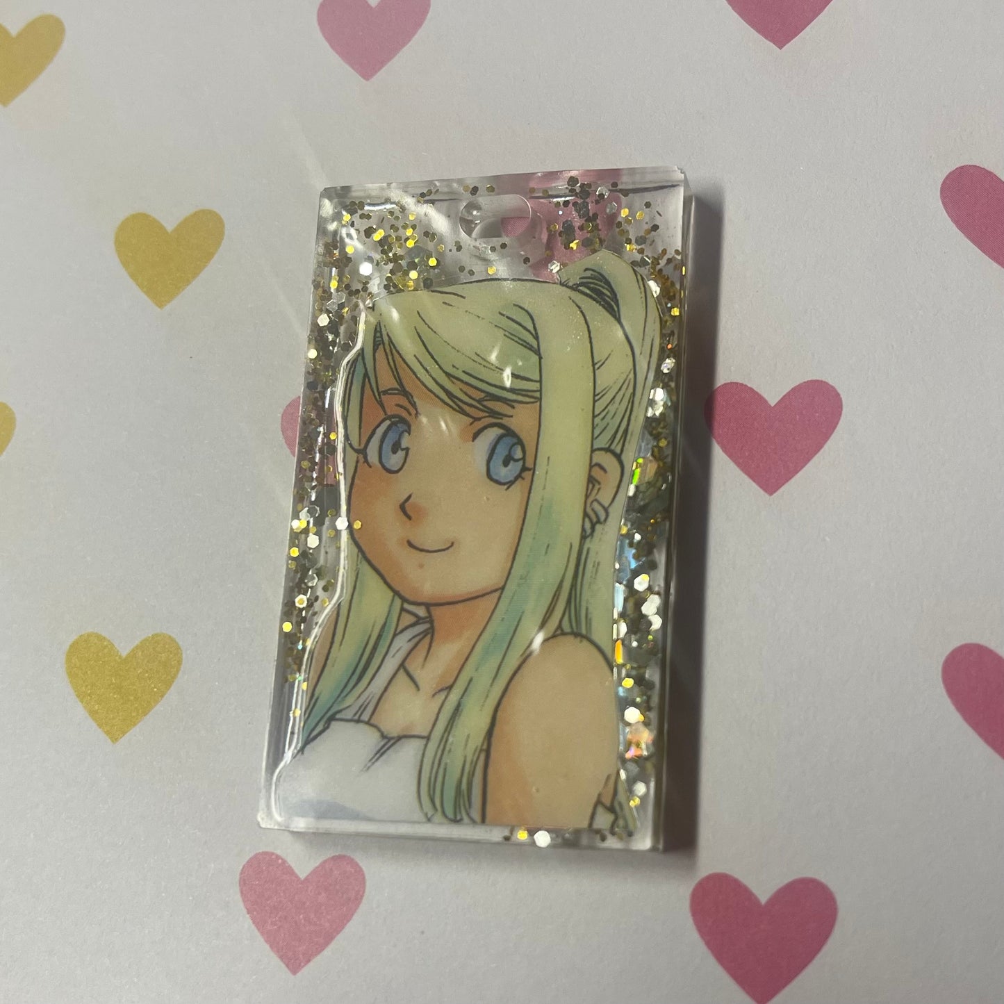 “Mechanic” Recycled Manga Mini Keychain