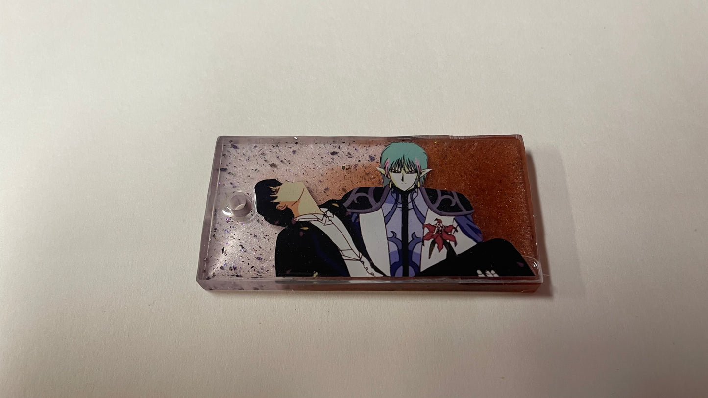 “The Promise” Manga Resin Keychain