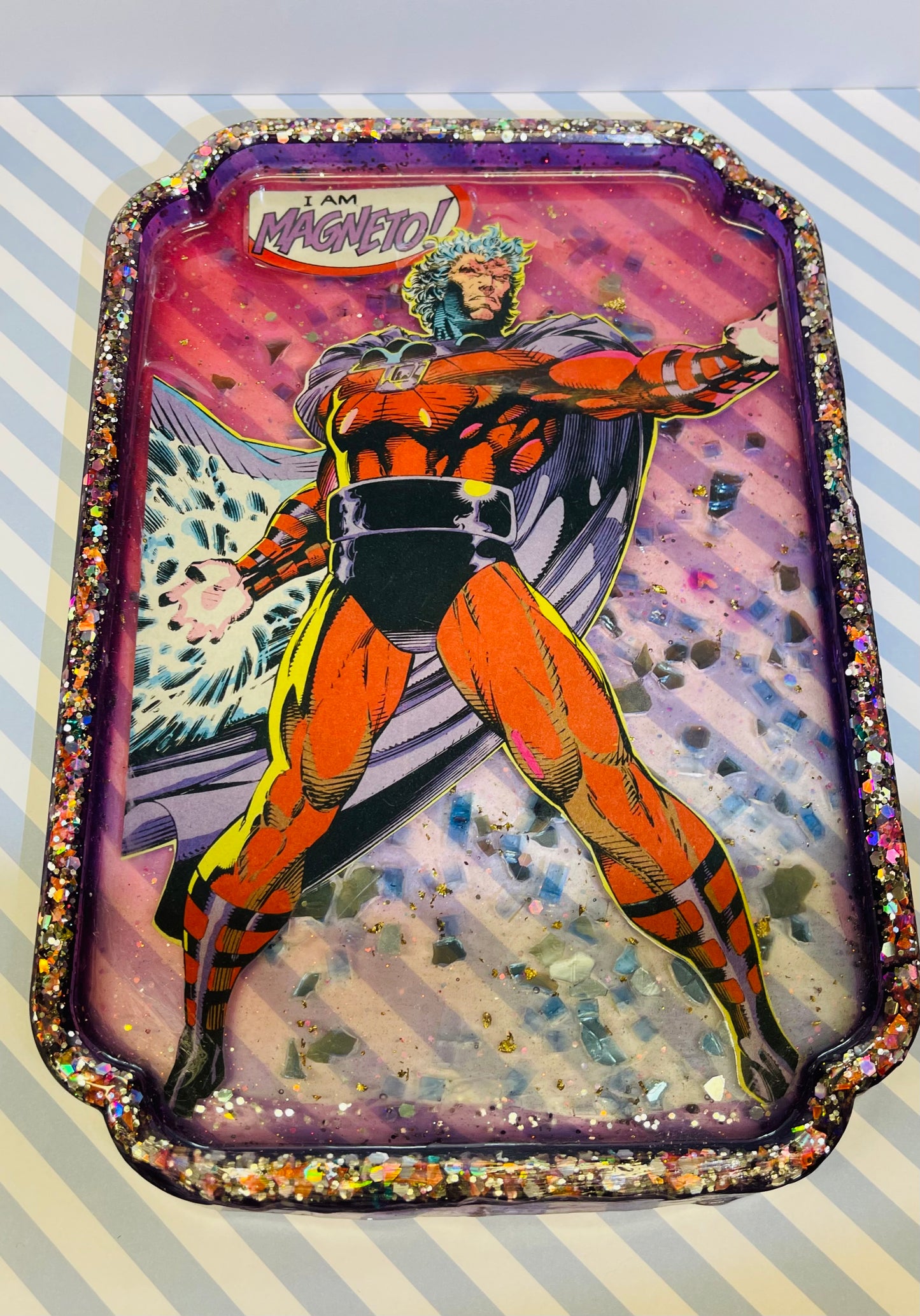 “Magnetic” Comic Book Resin Large Tray