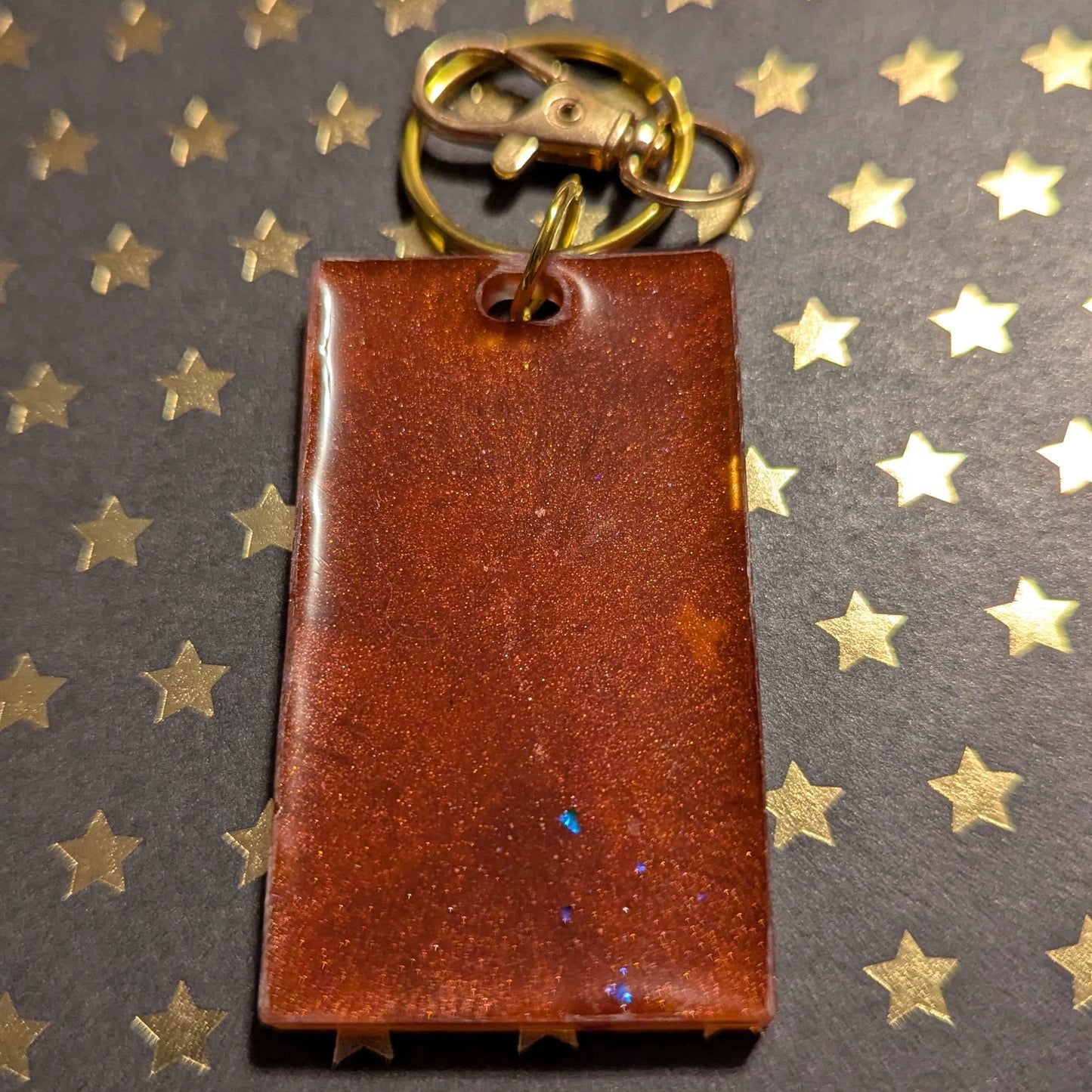 Super Comic Book Resin Mini Keychain