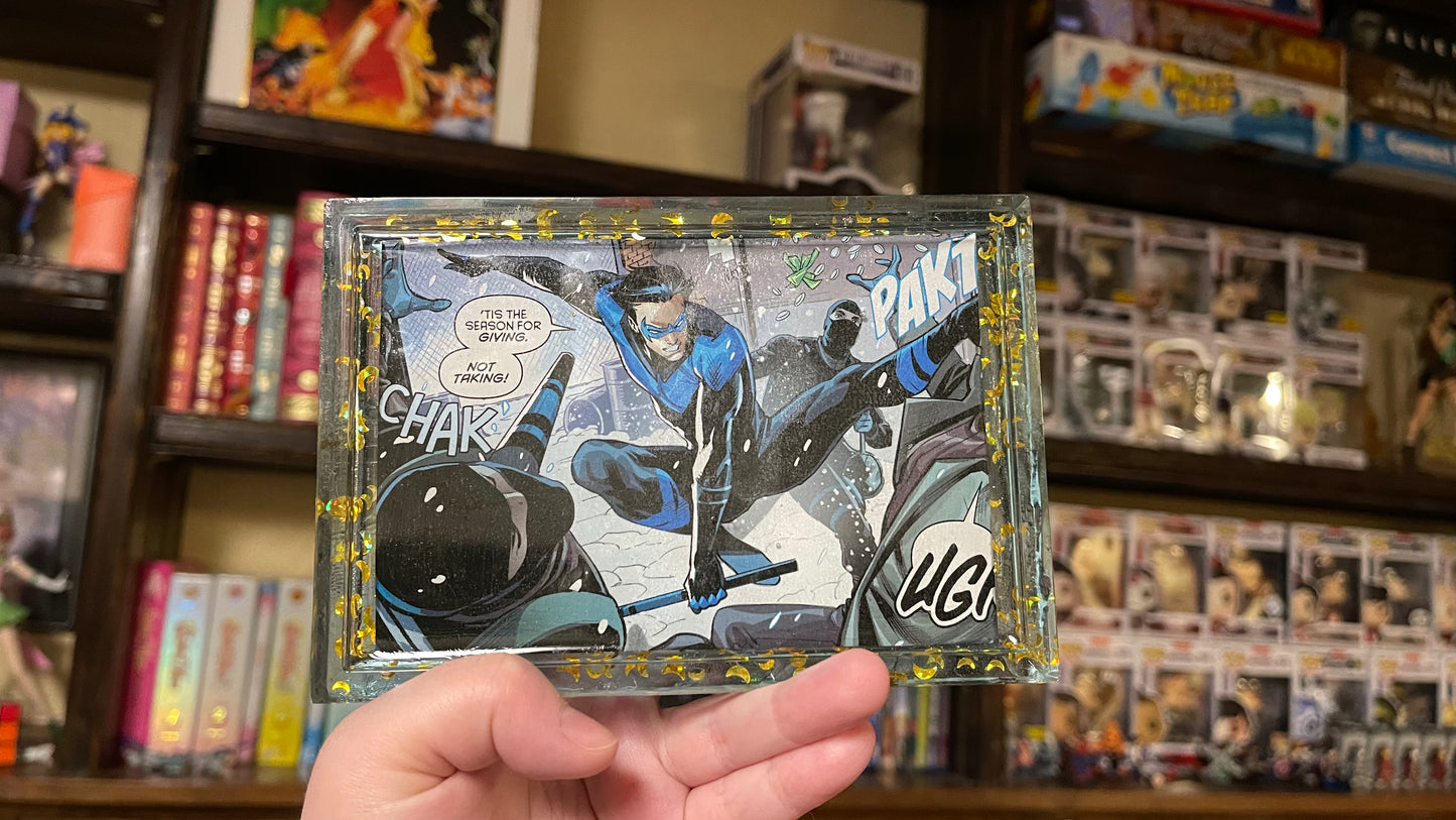 “Wings of Night” Comic Book Resin Tray
