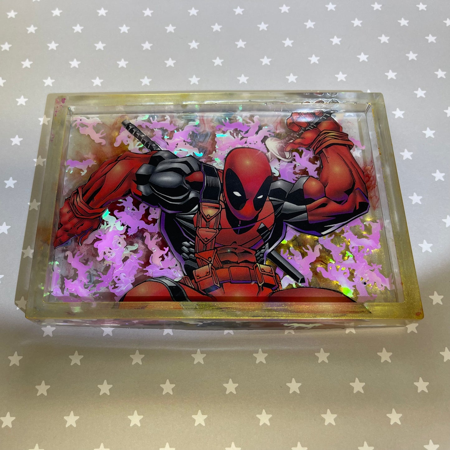 Red Mercenary Resin Tray