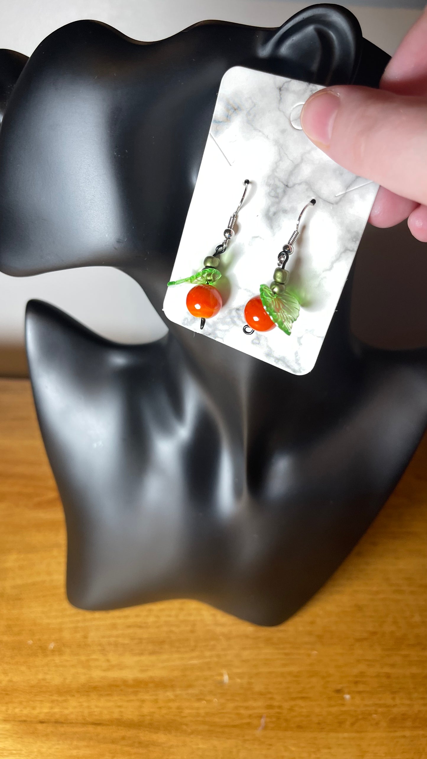 Pretty Pumpkin Patch Earrings