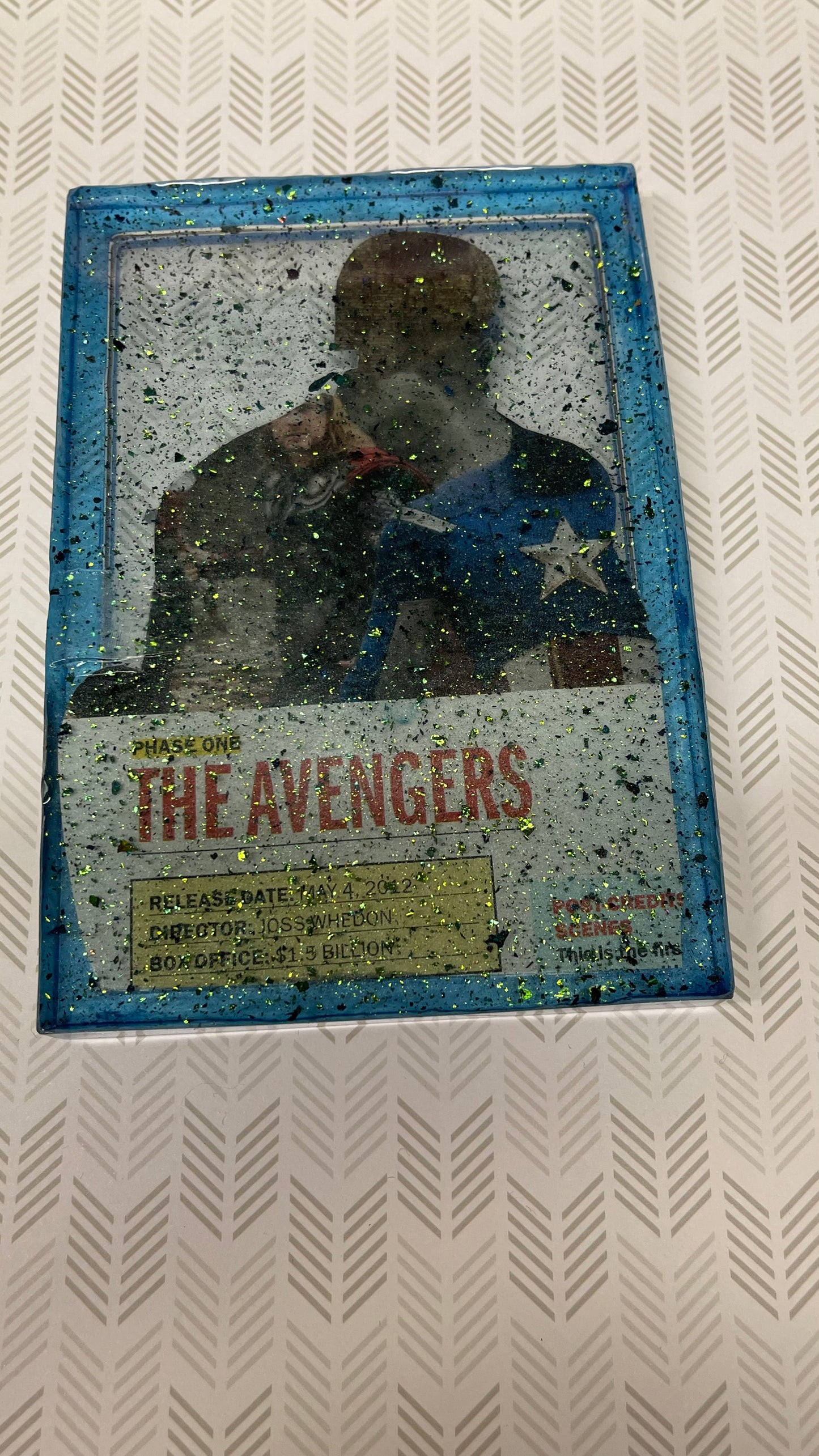 “Soldier” Comic Book Resin Tray