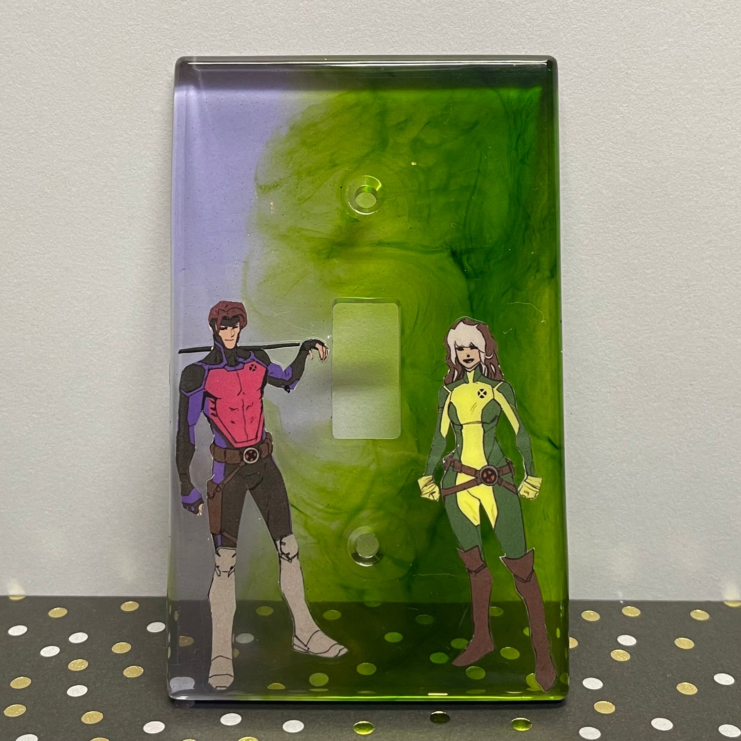 “Mutant Lovers” Comic Book Resin Light Switch
