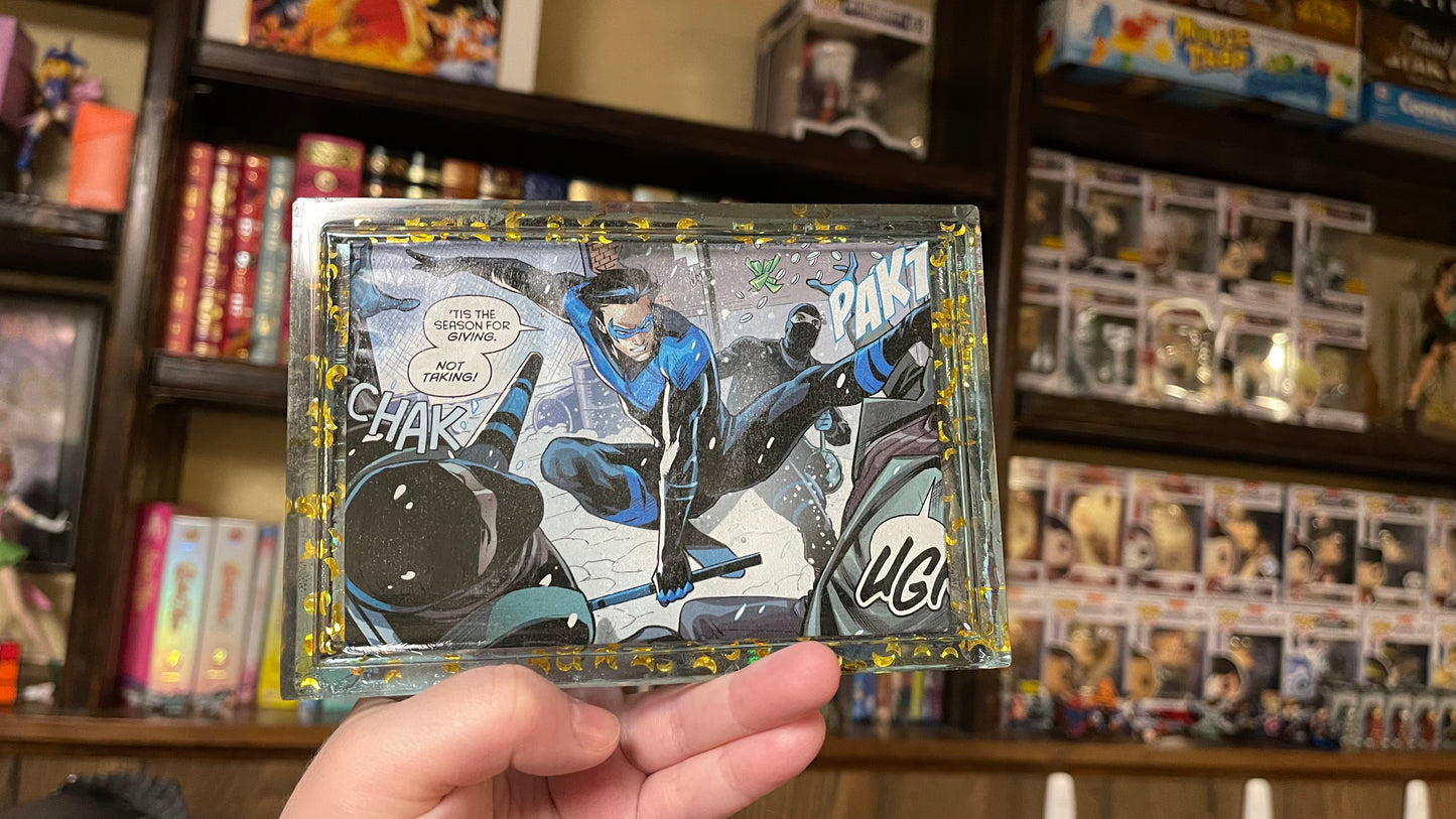 “Wings of Night” Comic Book Resin Tray
