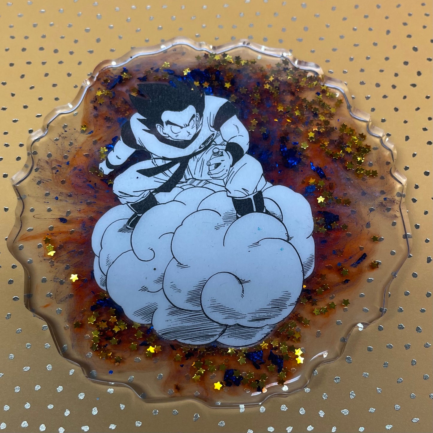“Flying” Recycled Manga Coaster