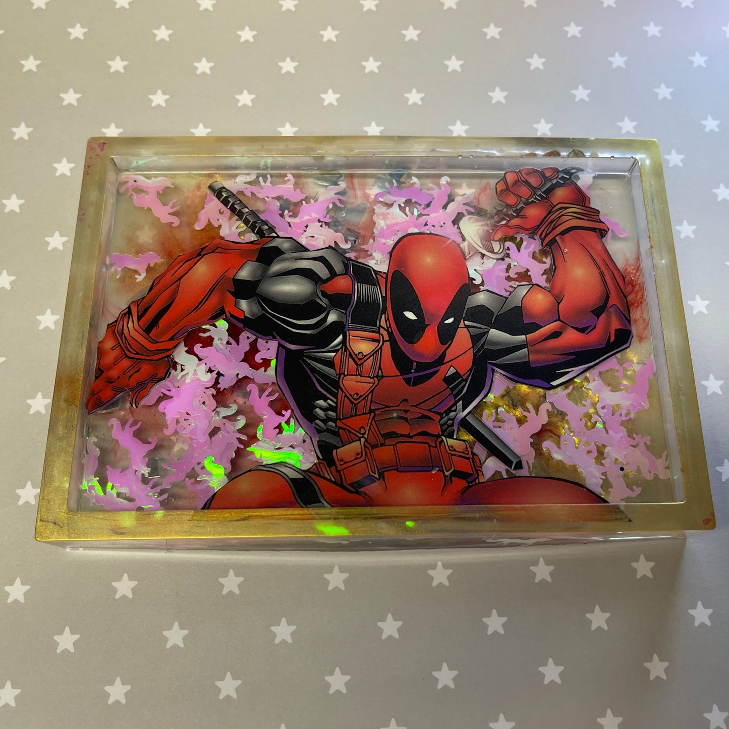 Red Mercenary Resin Tray