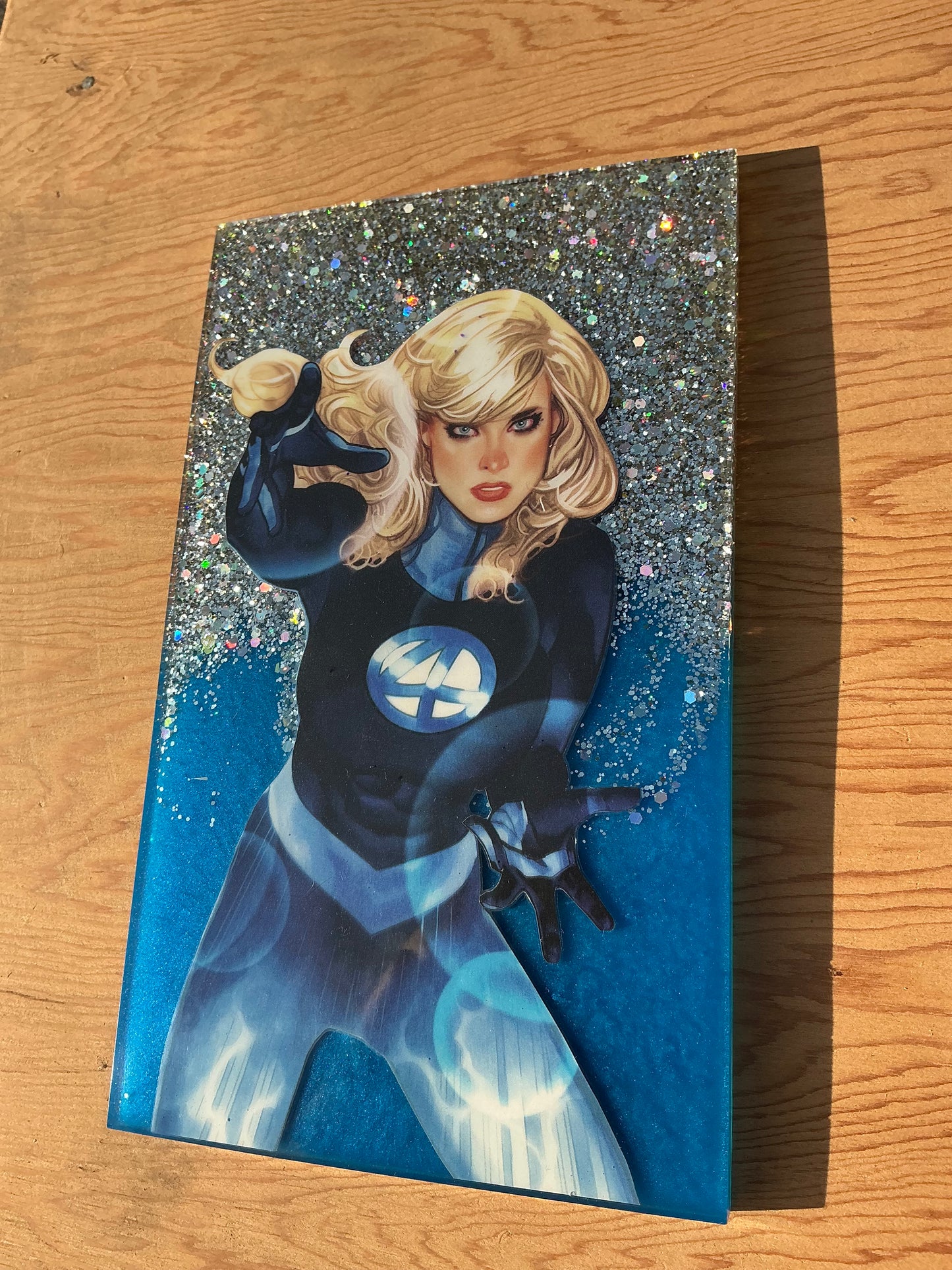“Disappear!” Comic Book Resin Large Tray