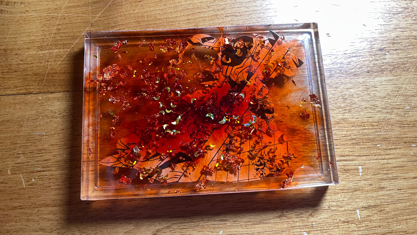 In Flight Manga Resin Tray