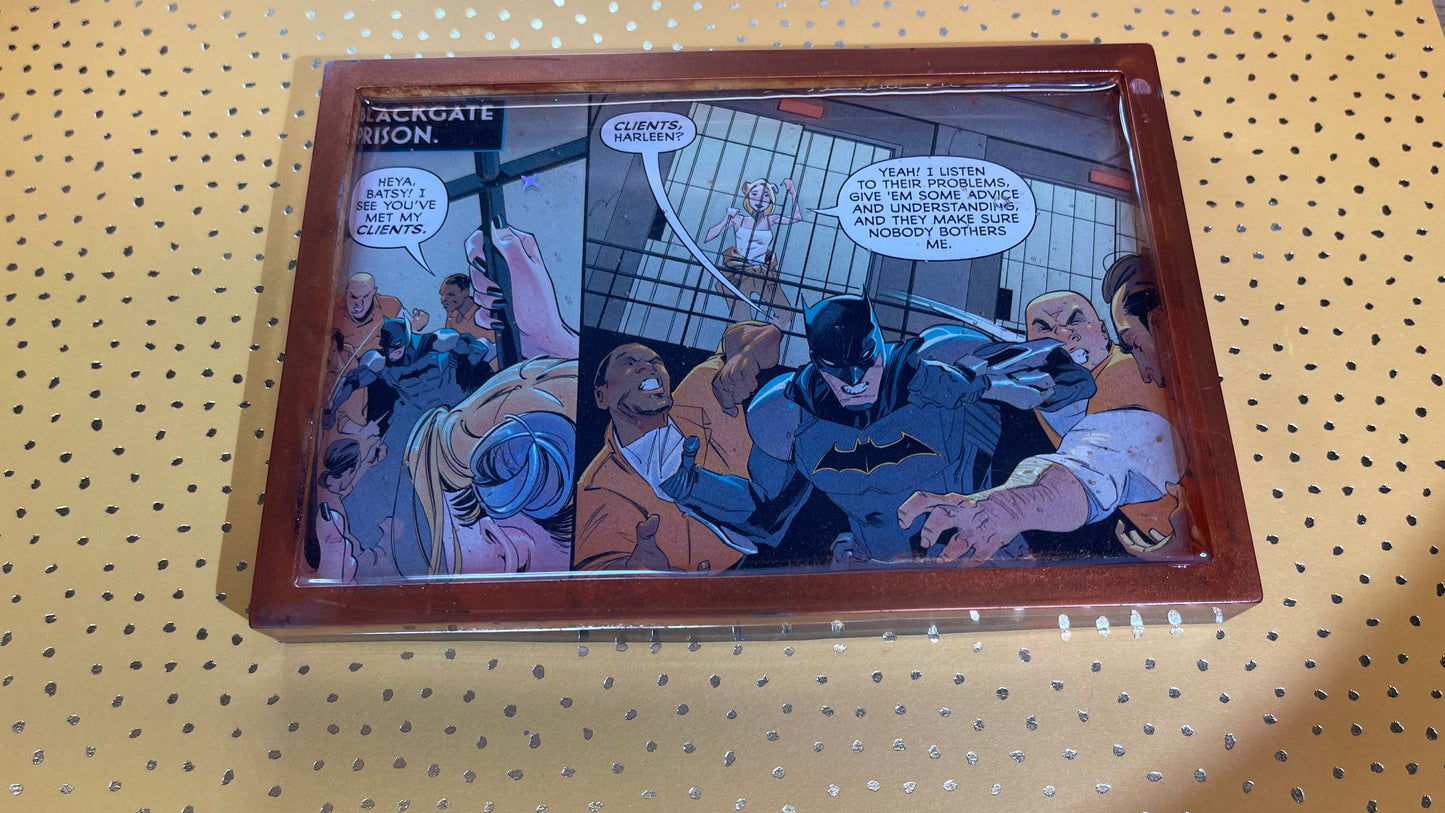 “Clients” Comic Book Resin Tray