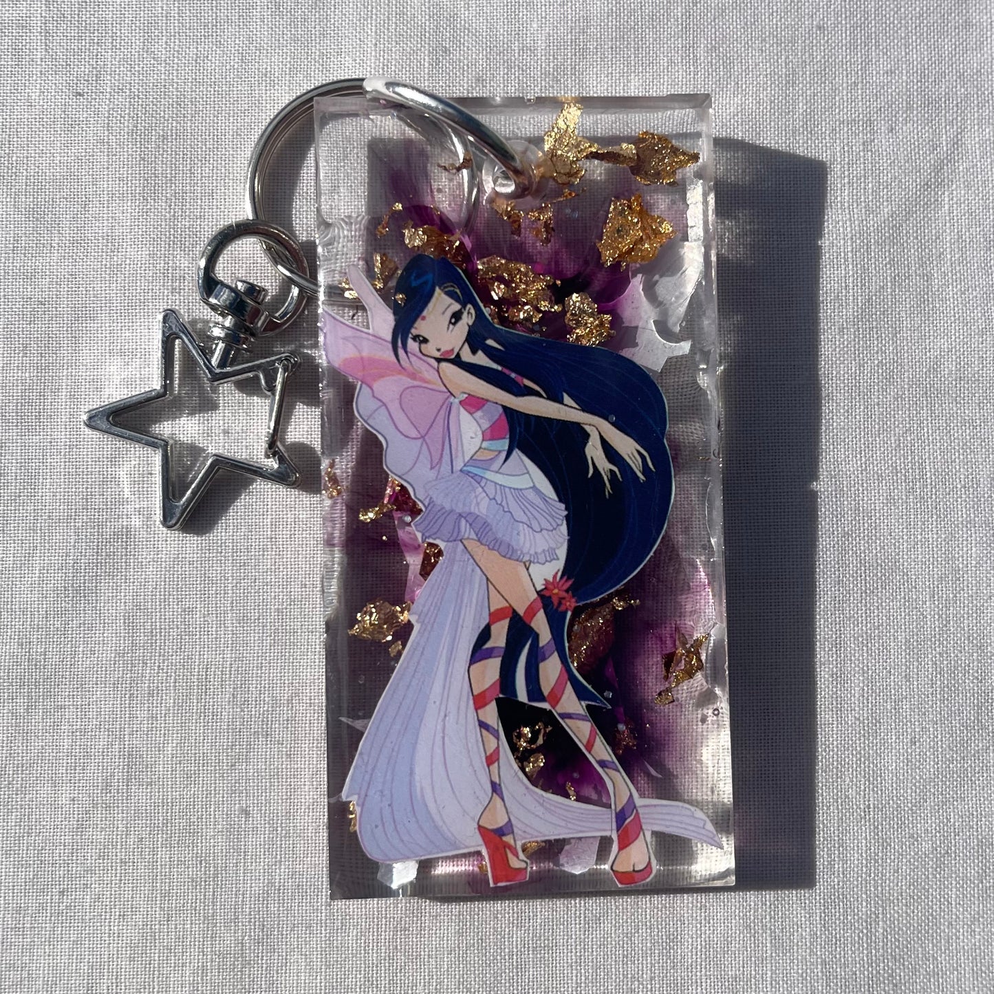 Magical Fairy Double-Sided Keychain