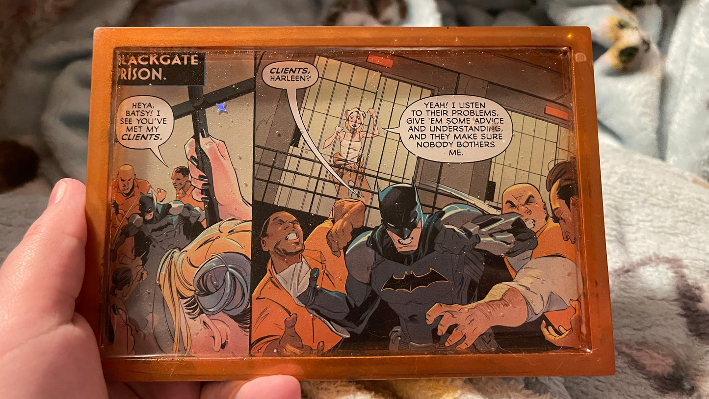 “Clients” Comic Book Resin Tray