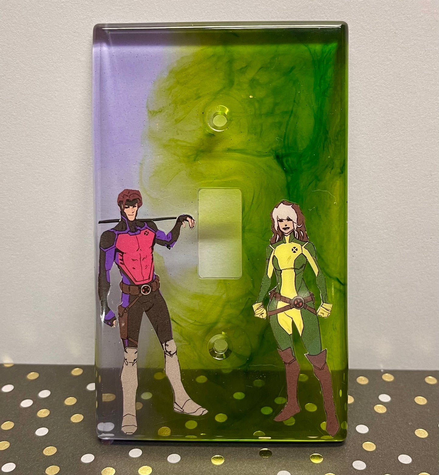 “Mutant Lovers” Comic Book Resin Light Switch