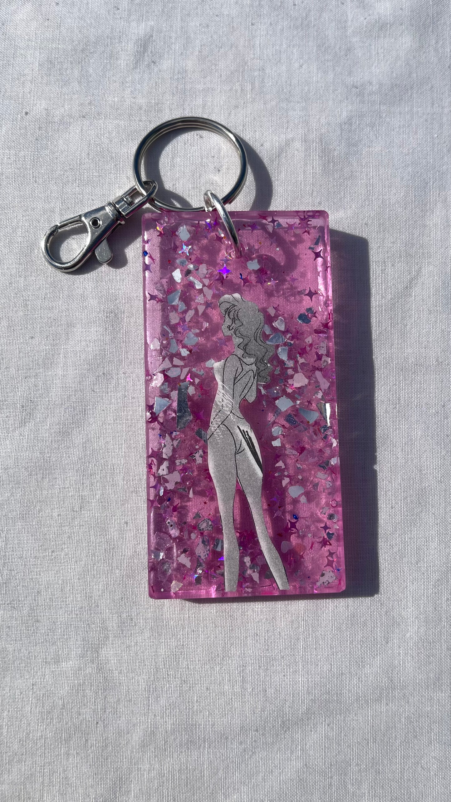 “Neptune” Large Manga Resin Keychain
