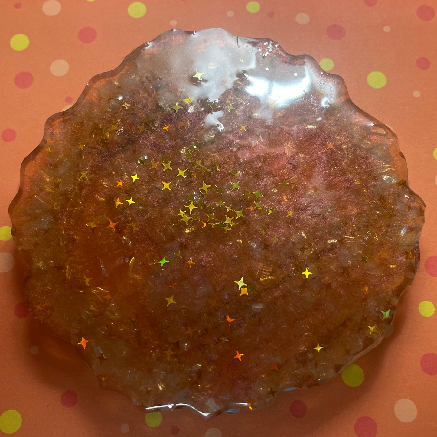 “Believe it!” Decoden Manga Coaster