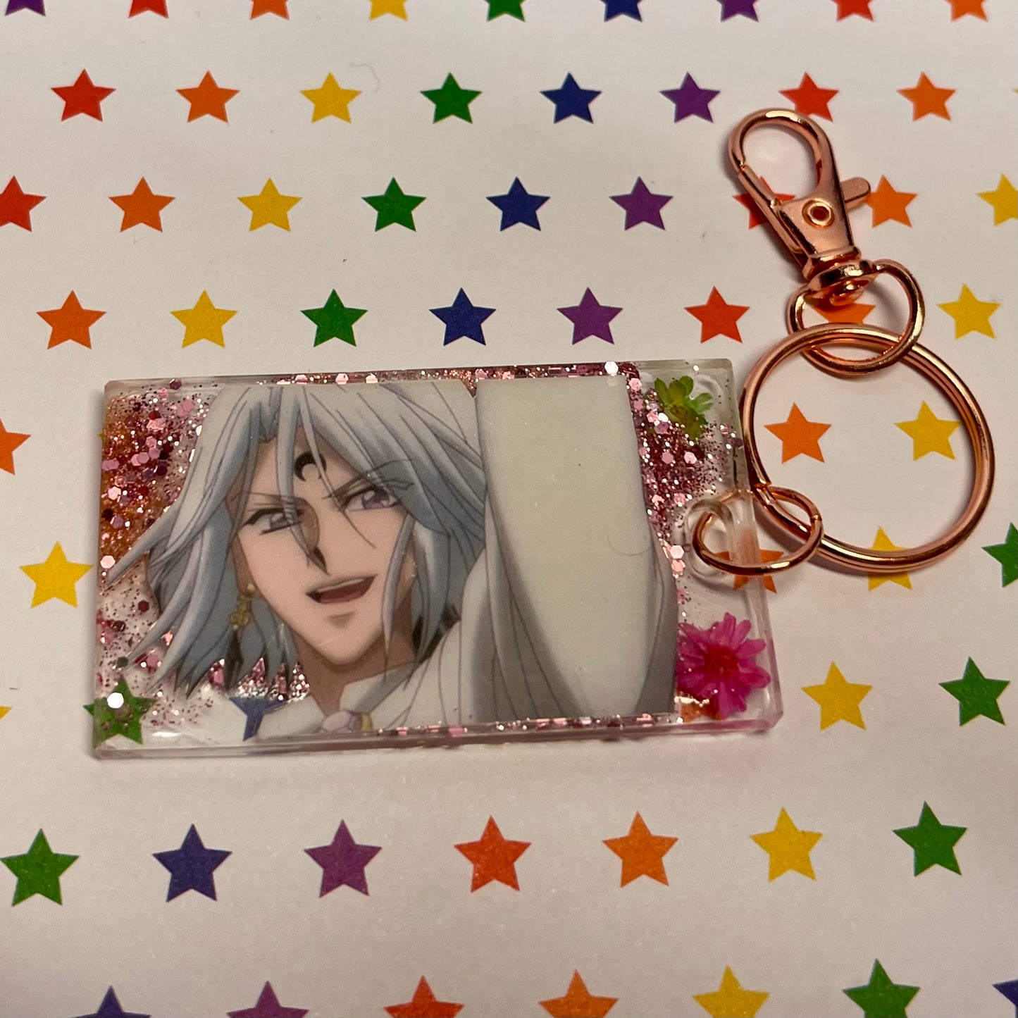 “Diamond” Manga Resin Mini Keychain